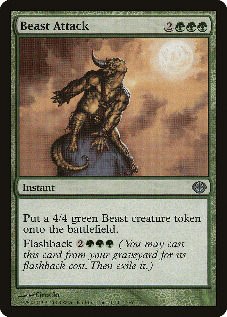 Beast Attack — Duel Decks: Garruk vs. Liliana — Magic: The Gathering