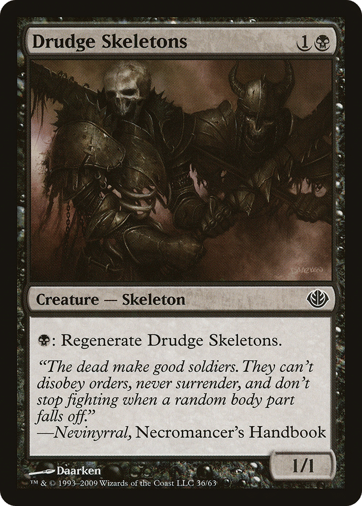 Drudge Skeletons — Duel Decks: Garruk vs. Liliana — Magic: The Gathering
