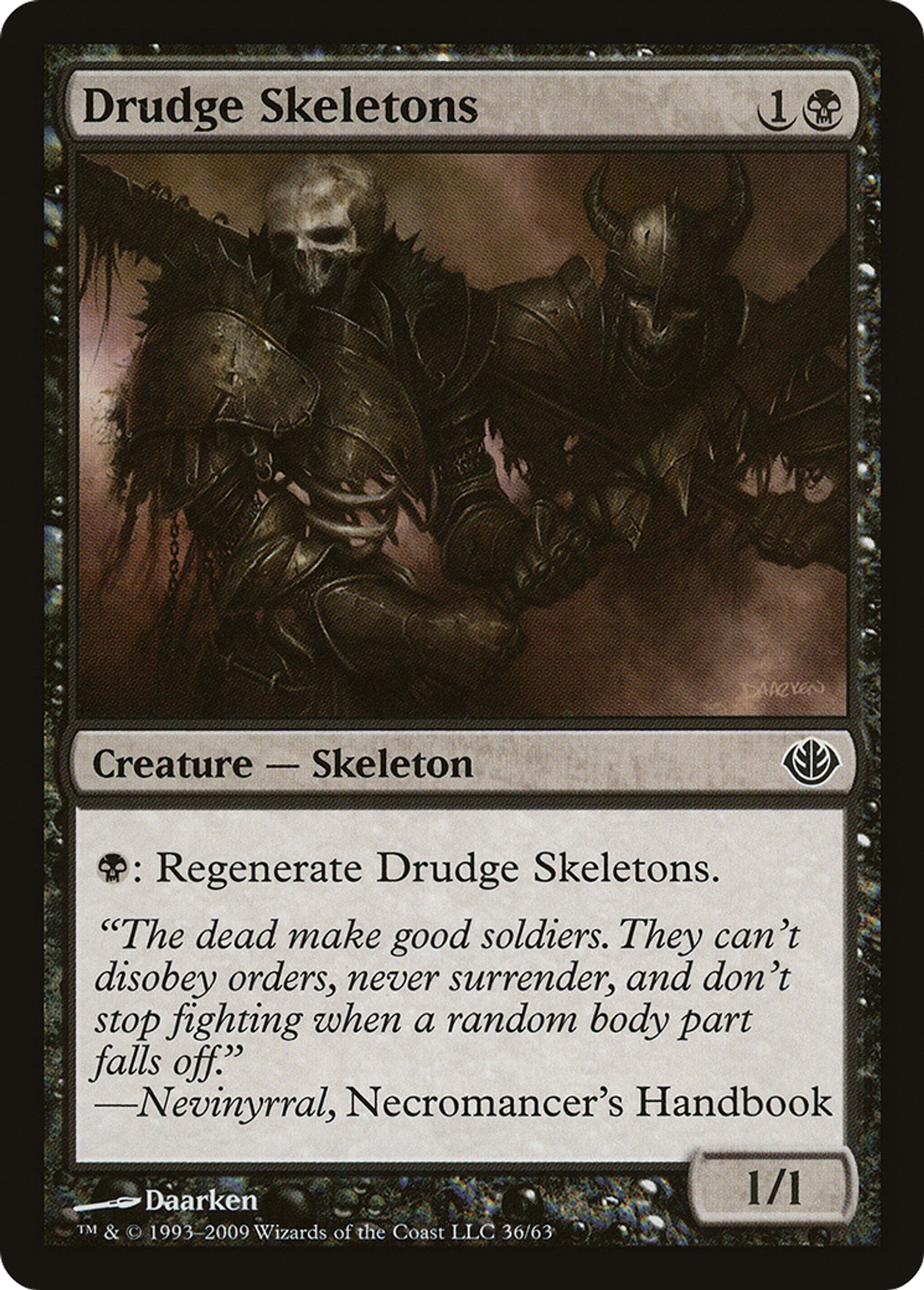 Drudge Skeletons — Duel Decks: Garruk vs. Liliana — Magic: The Gathering