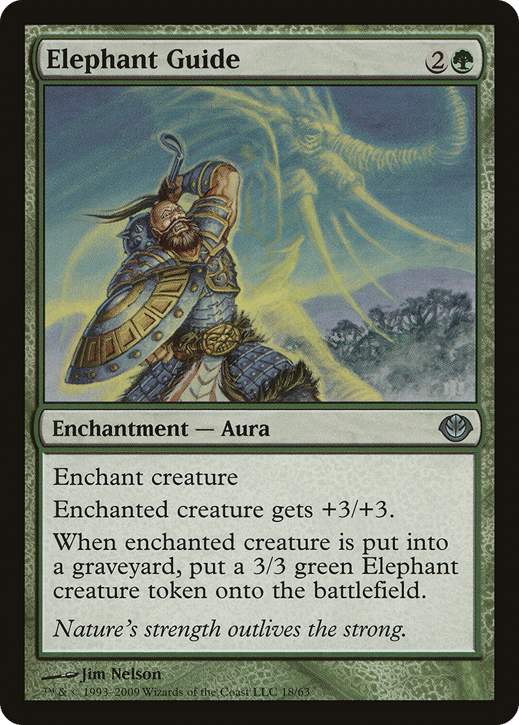 Elephant Guide — Duel Decks: Garruk vs. Liliana — Magic: The Gathering