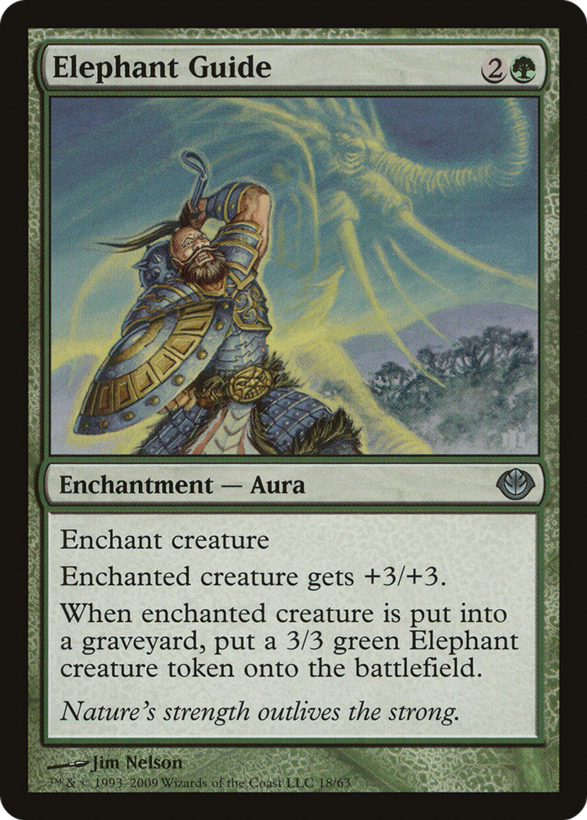 Elephant Guide — Duel Decks: Garruk vs. Liliana — Magic: The Gathering
