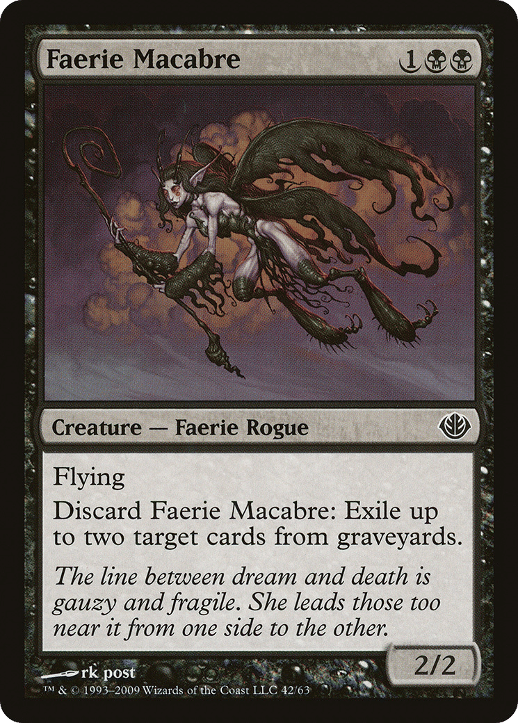 Faerie Macabre — Duel Decks: Garruk vs. Liliana — Magic: The Gathering