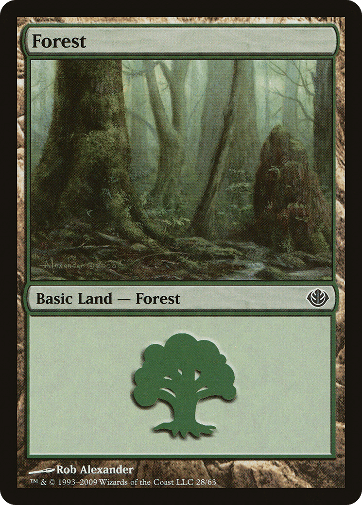 Forest — Duel Decks: Garruk vs. Liliana — Magic: The Gathering