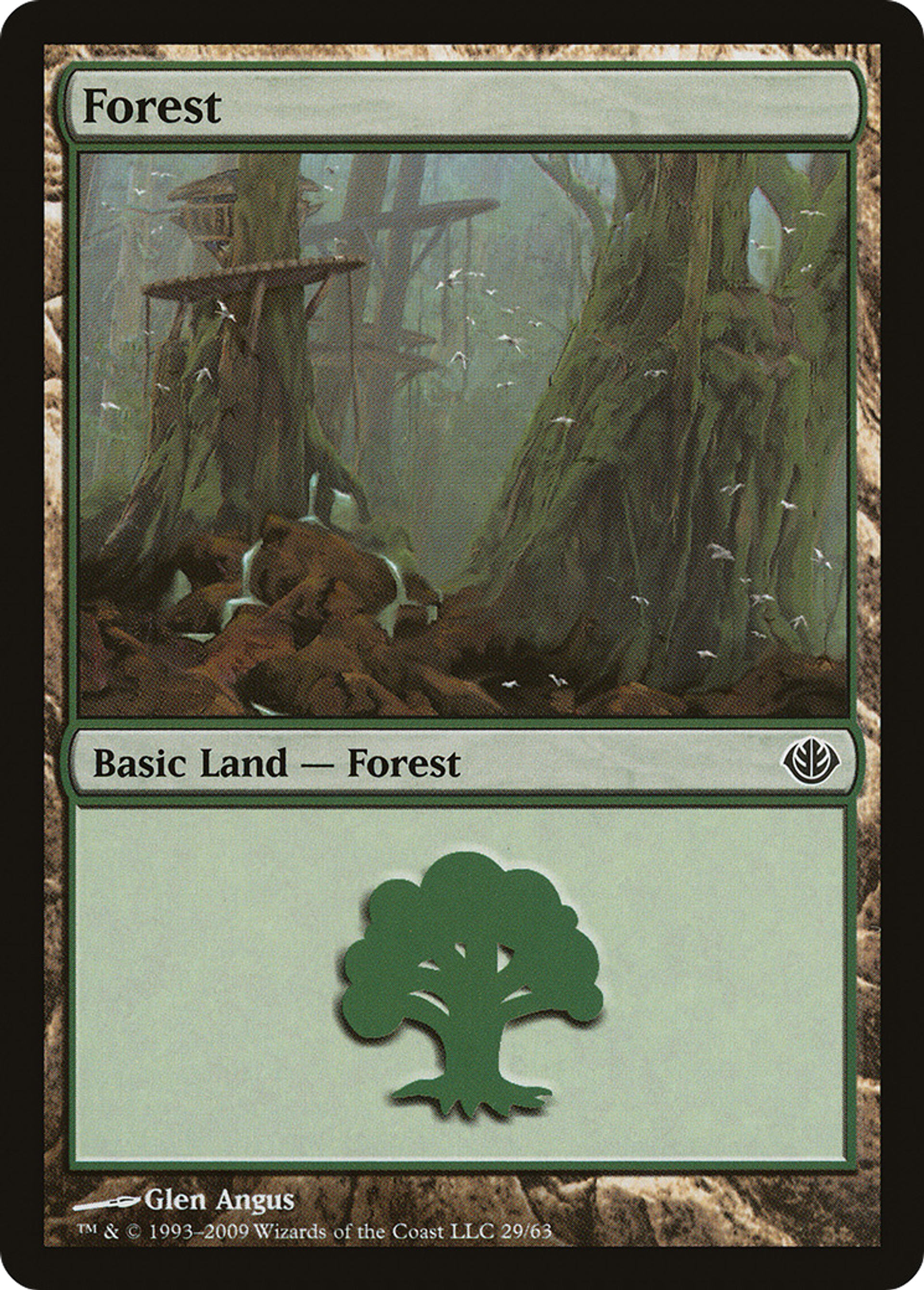Forest — Duel Decks: Garruk vs. Liliana — Magic: The Gathering