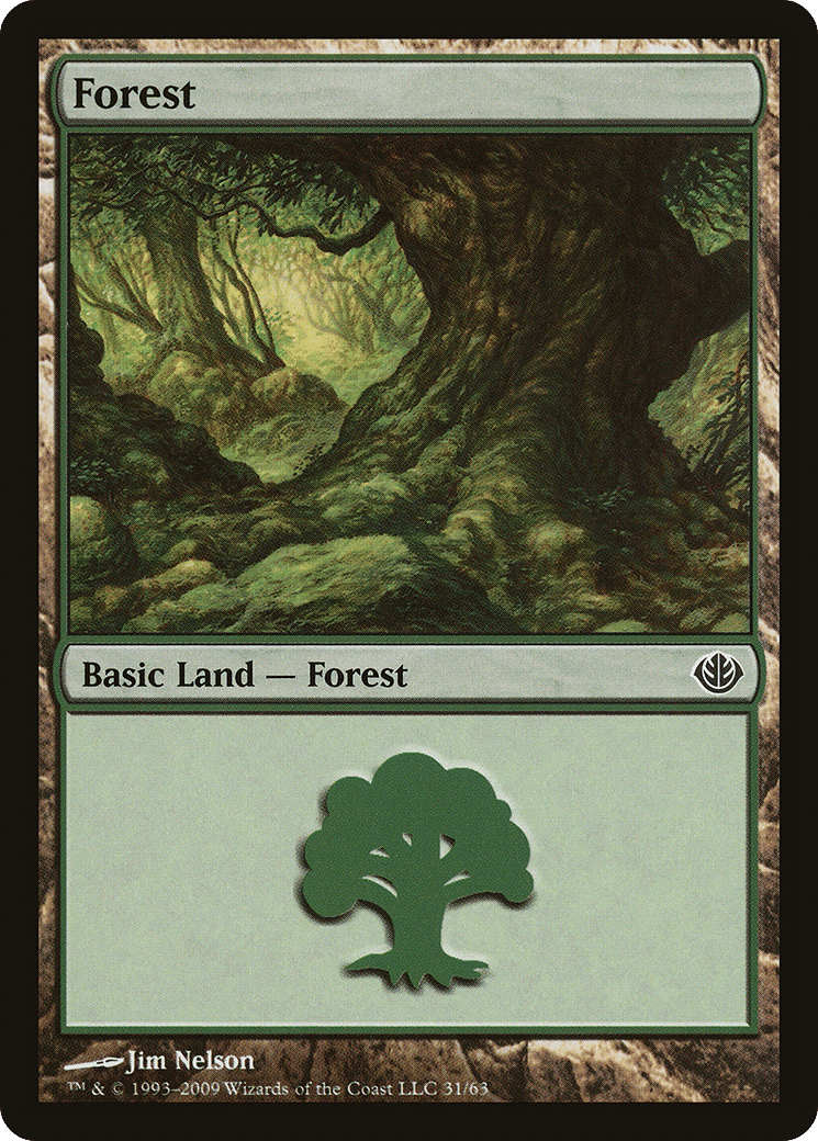 Forest — Duel Decks: Garruk vs. Liliana — Magic: The Gathering