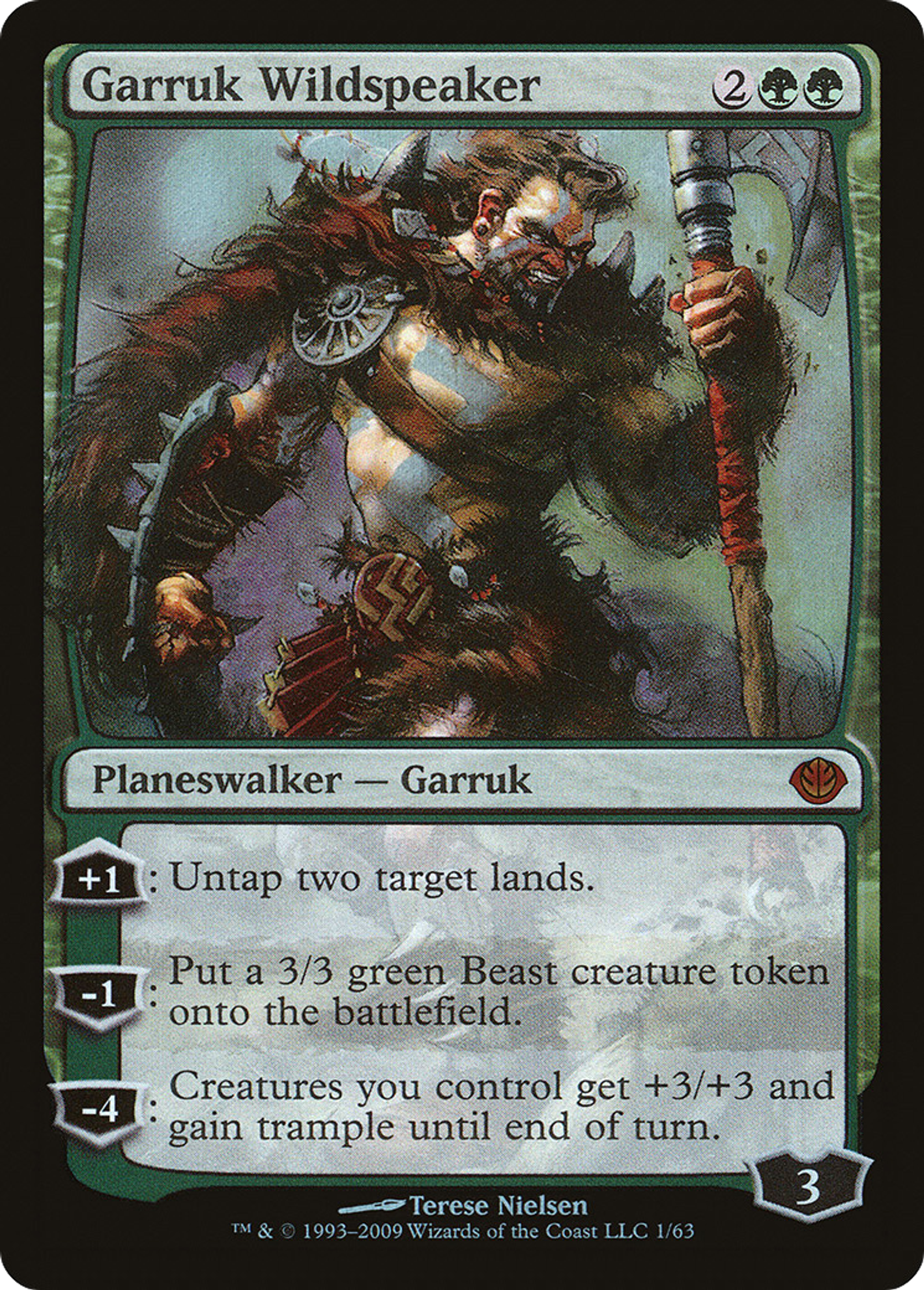 Garruk Wildspeaker — Duel Decks: Garruk vs. Liliana — Magic: The Gathering