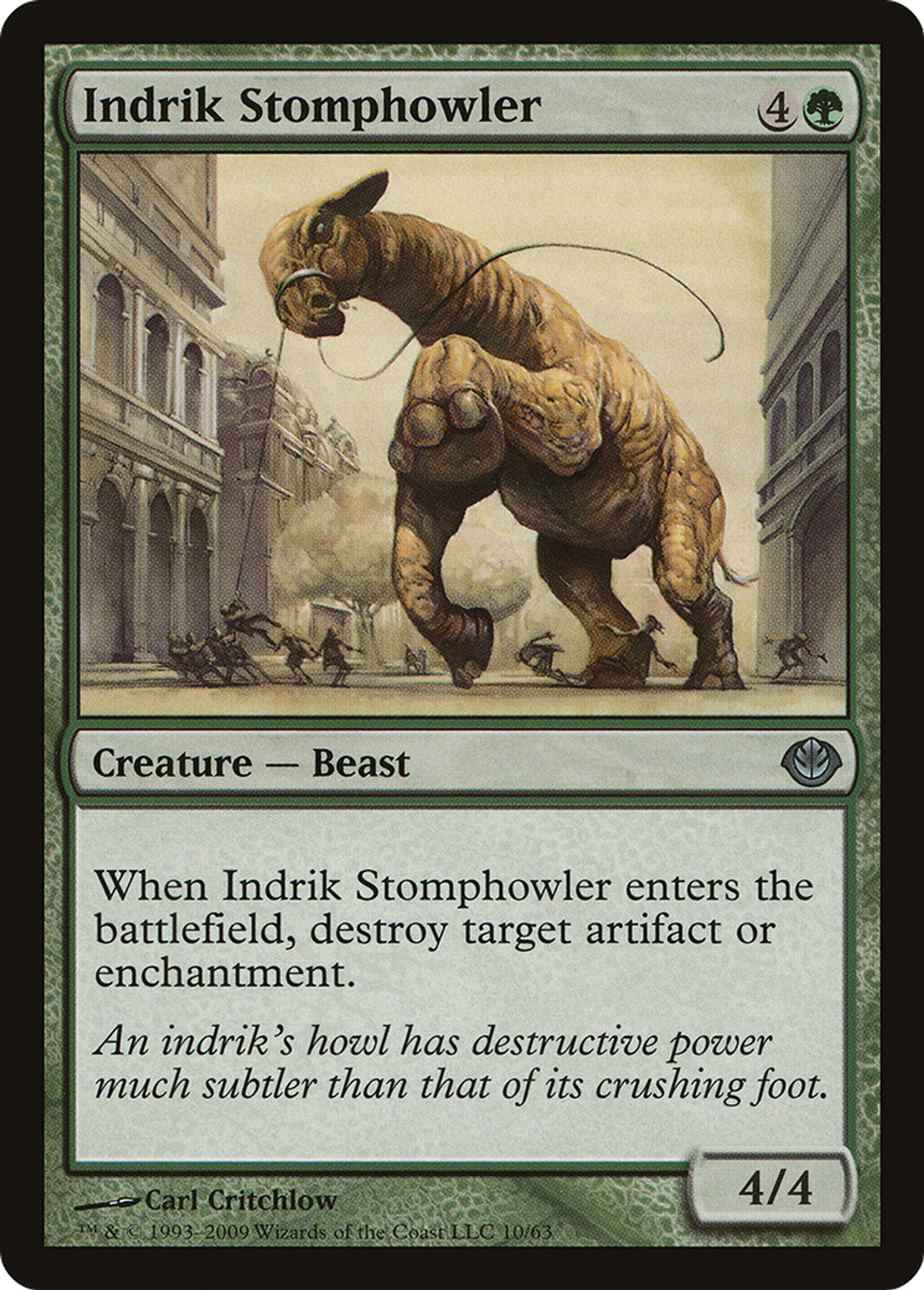 Indrik Stomphowler — Duel Decks: Garruk vs. Liliana — Magic: The Gathering