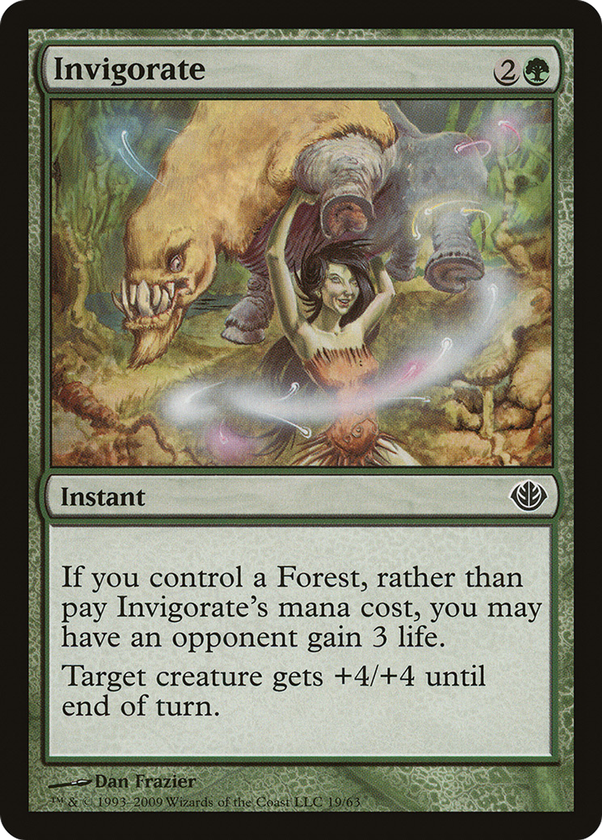 Invigorate — Duel Decks: Garruk vs. Liliana — Magic: The Gathering