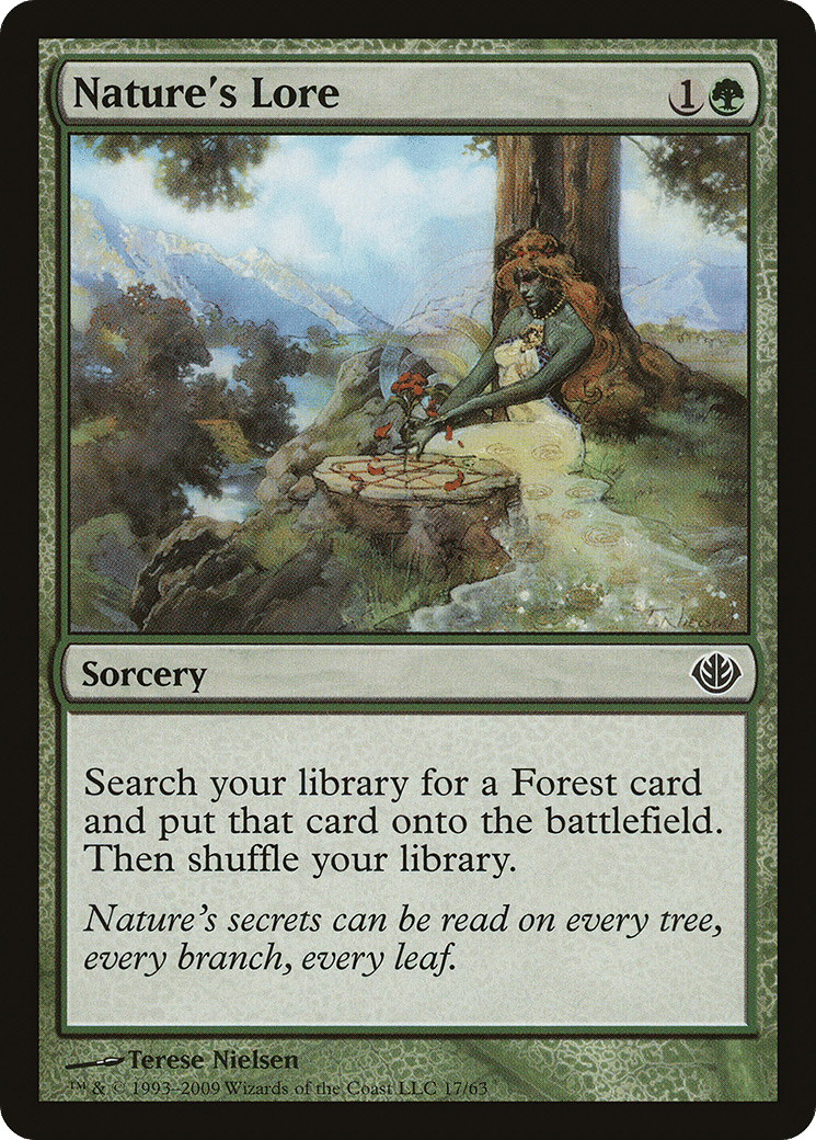Nature's Lore — Duel Decks: Garruk vs. Liliana — Magic: The Gathering