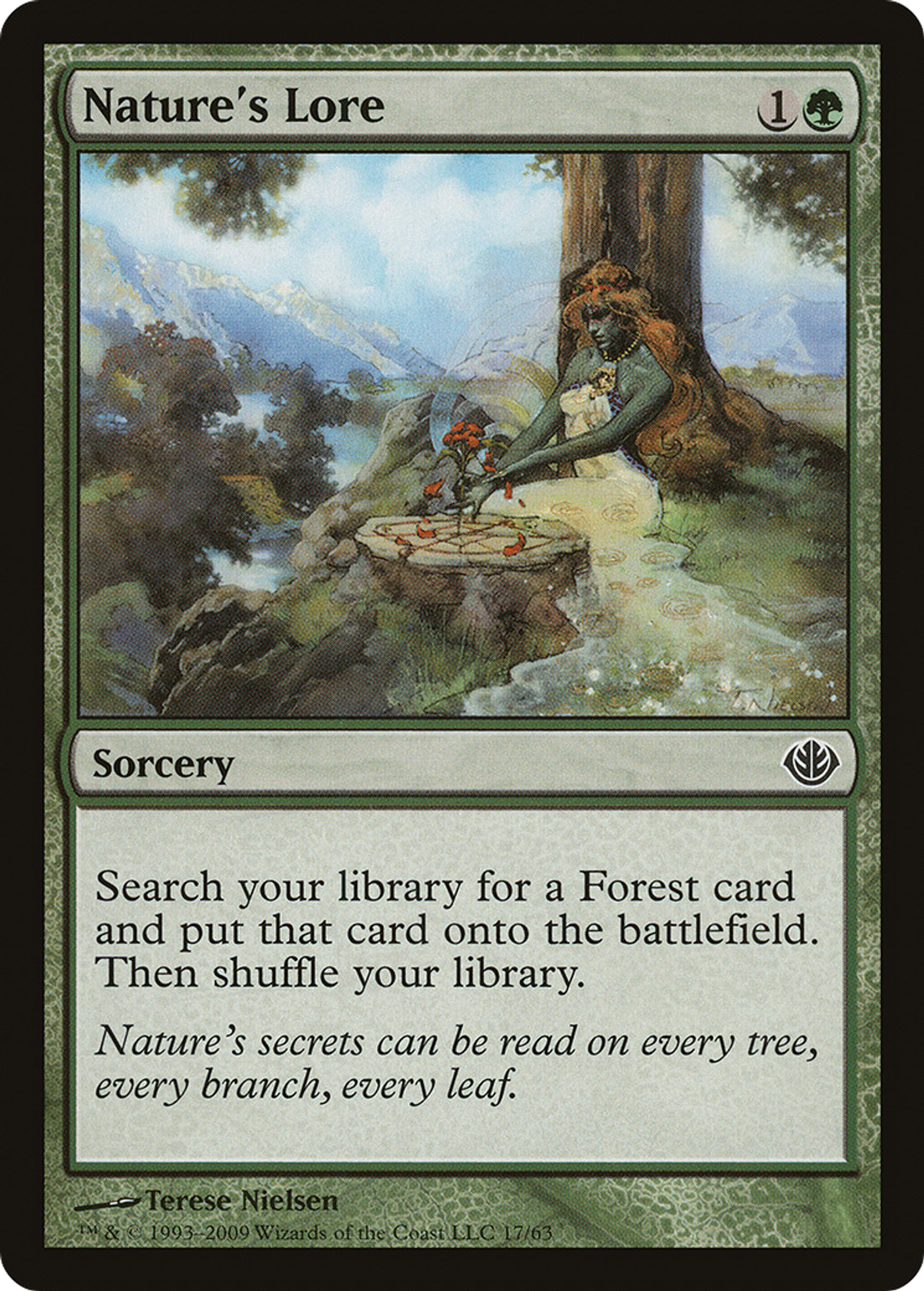 Nature's Lore — Duel Decks: Garruk vs. Liliana — Magic: The Gathering