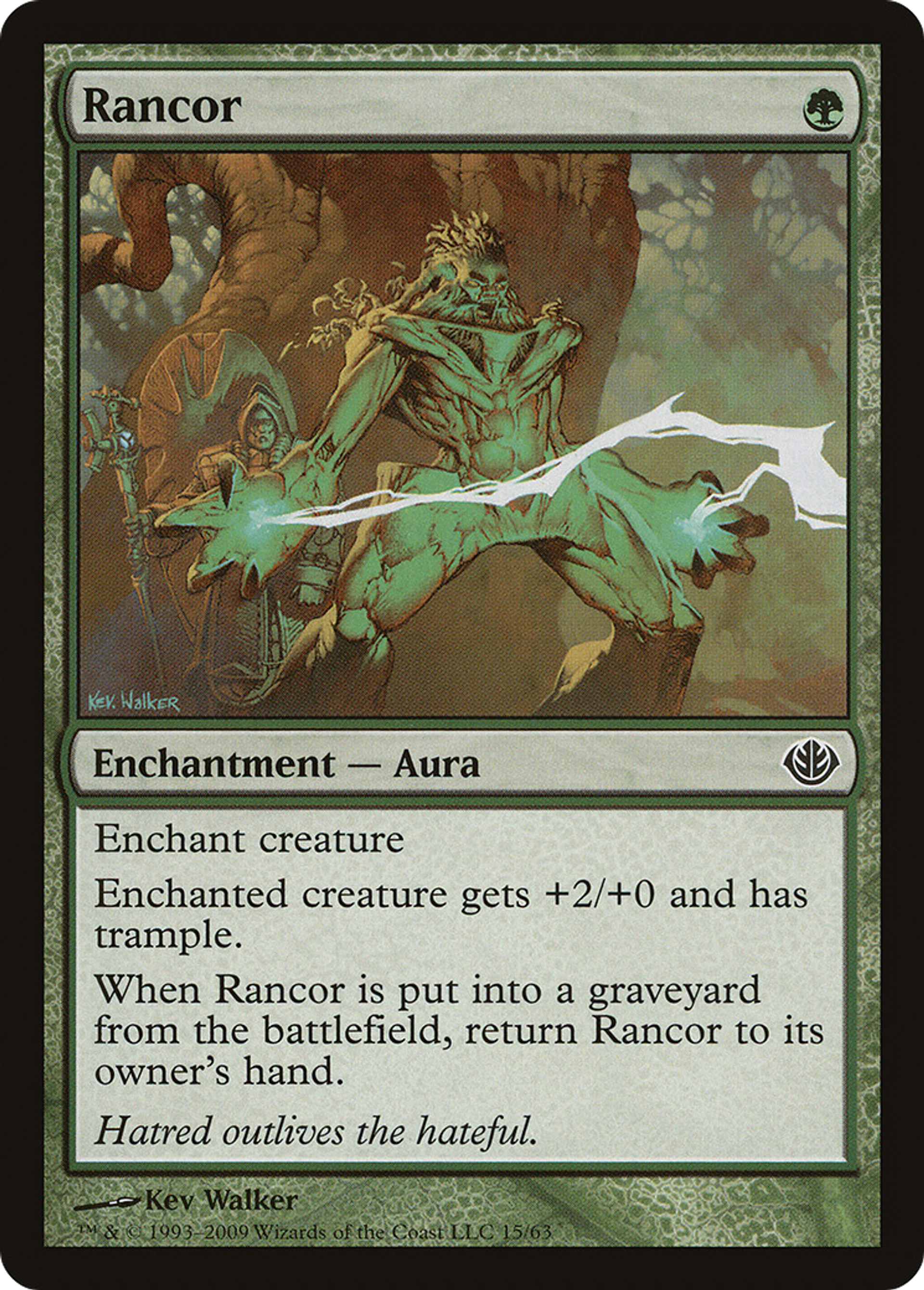 Rancor — Duel Decks: Garruk vs. Liliana — Magic: The Gathering