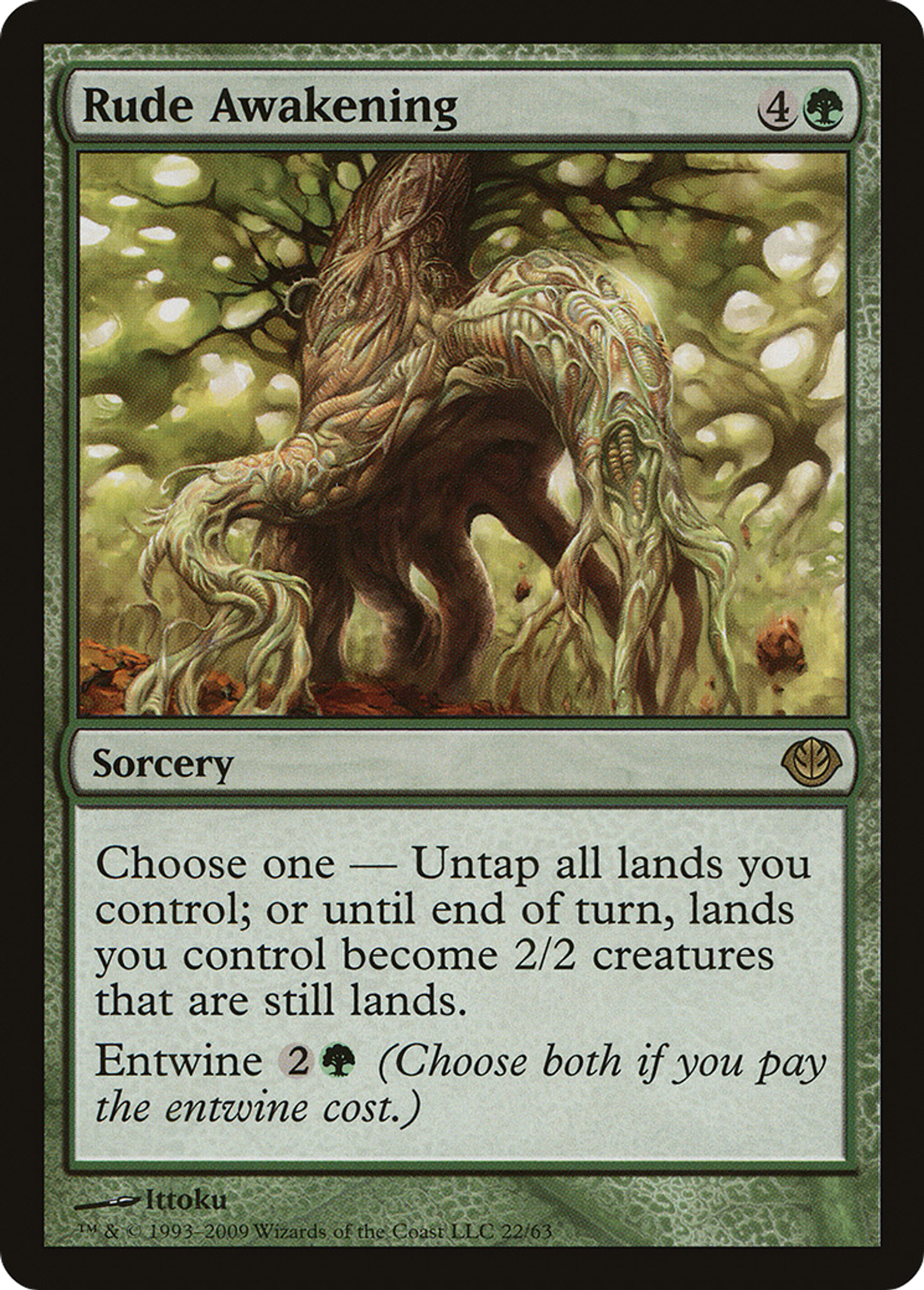Rude Awakening — Duel Decks: Garruk vs. Liliana — Magic: The Gathering
