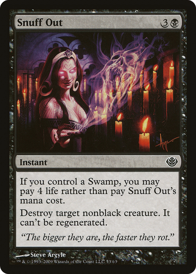Snuff Out — Duel Decks: Garruk vs. Liliana — Magic: The Gathering