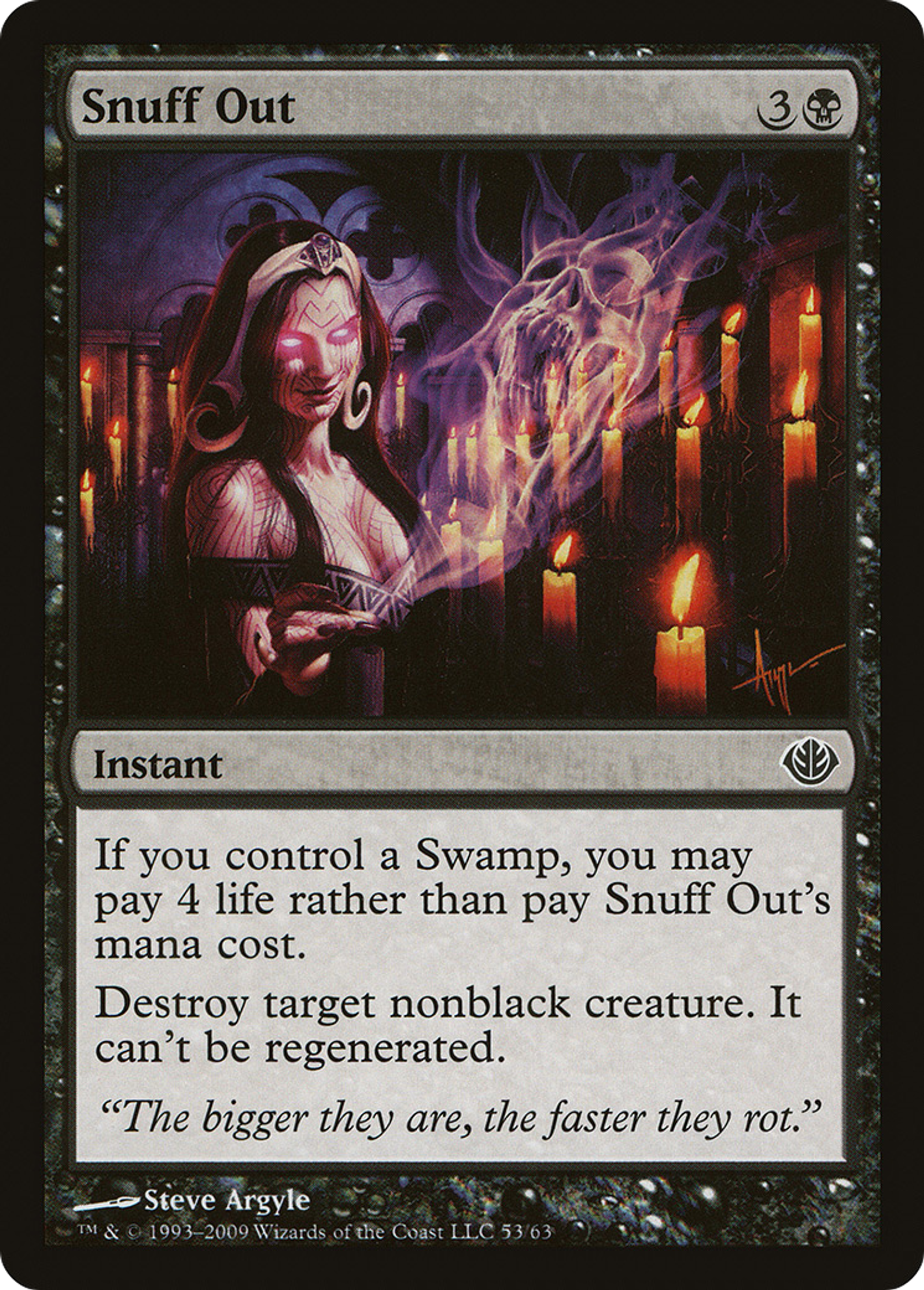 Snuff Out — Duel Decks: Garruk vs. Liliana — Magic: The Gathering