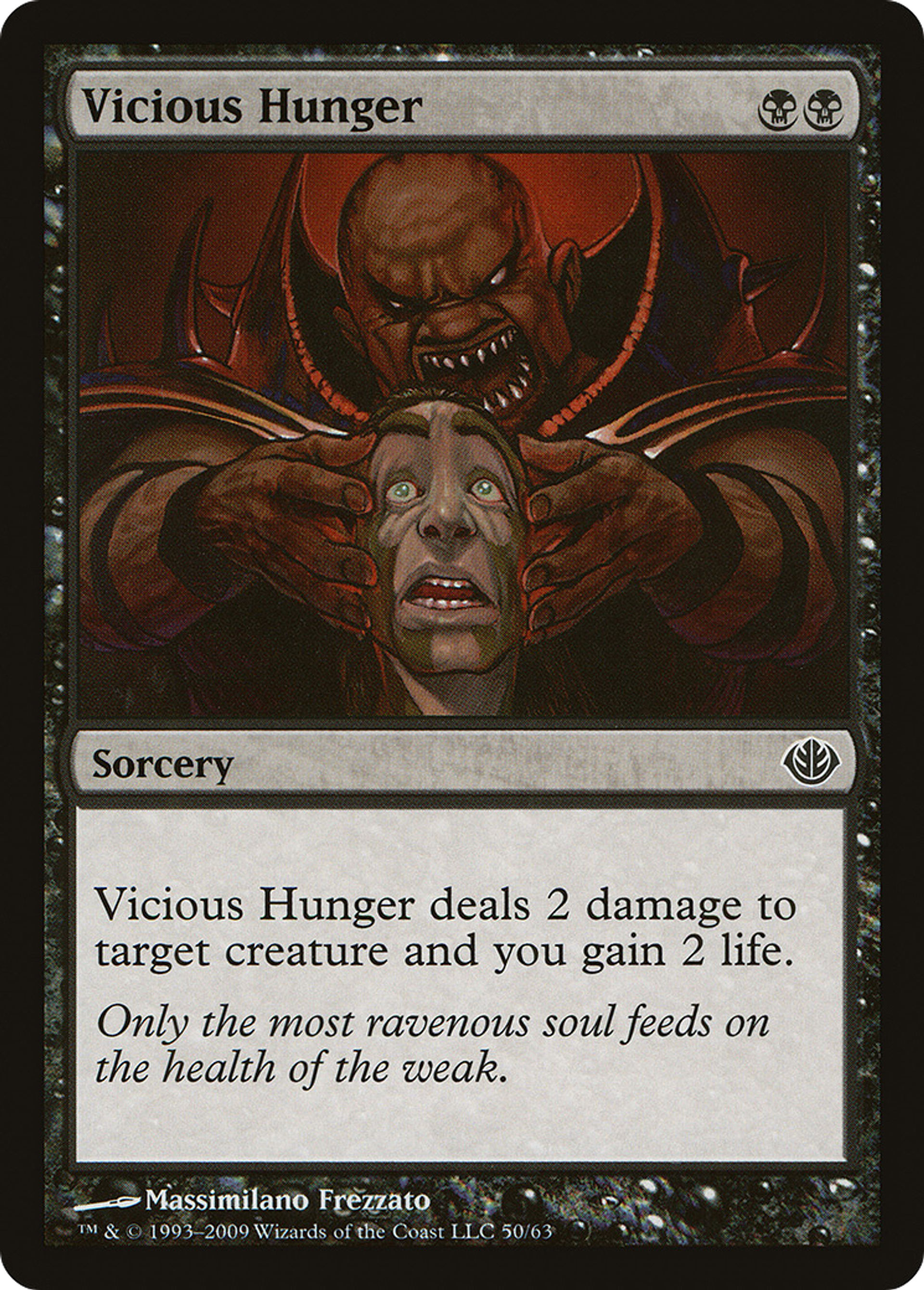 Vicious Hunger — Duel Decks: Garruk vs. Liliana — Magic: The Gathering