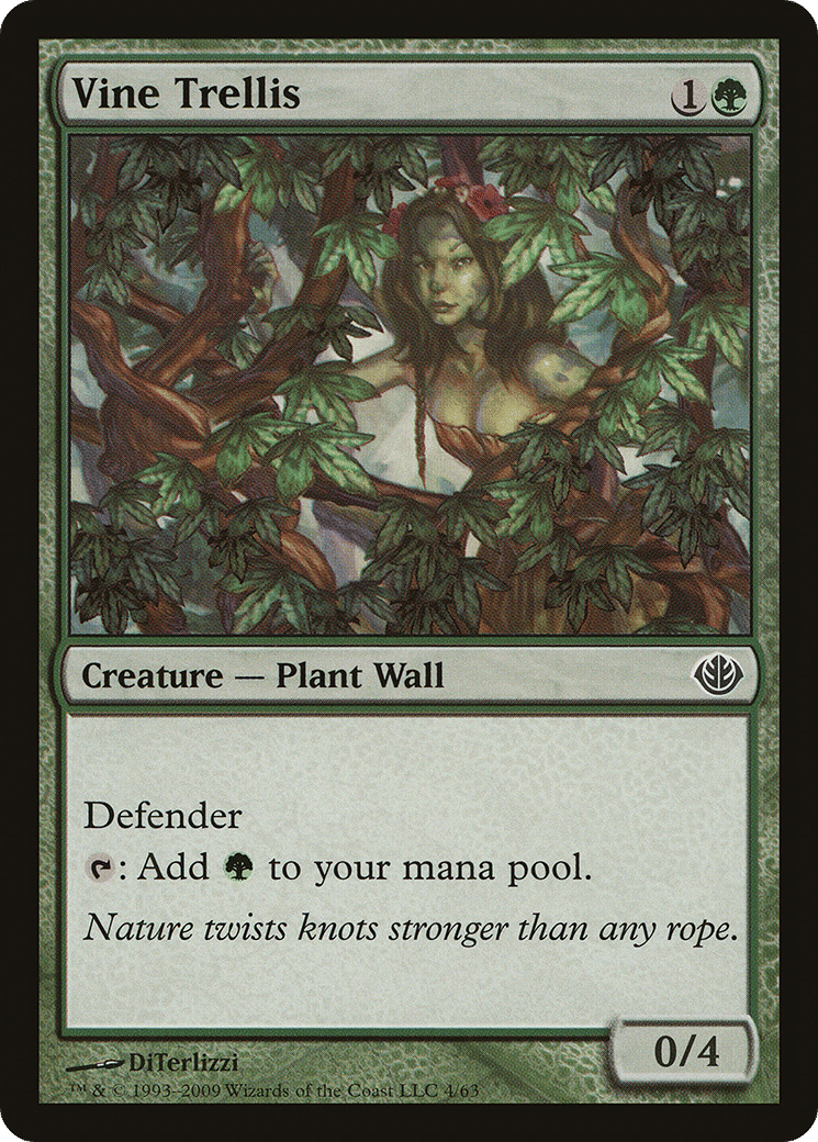 Vine Trellis — Duel Decks: Garruk vs. Liliana — Magic: The Gathering