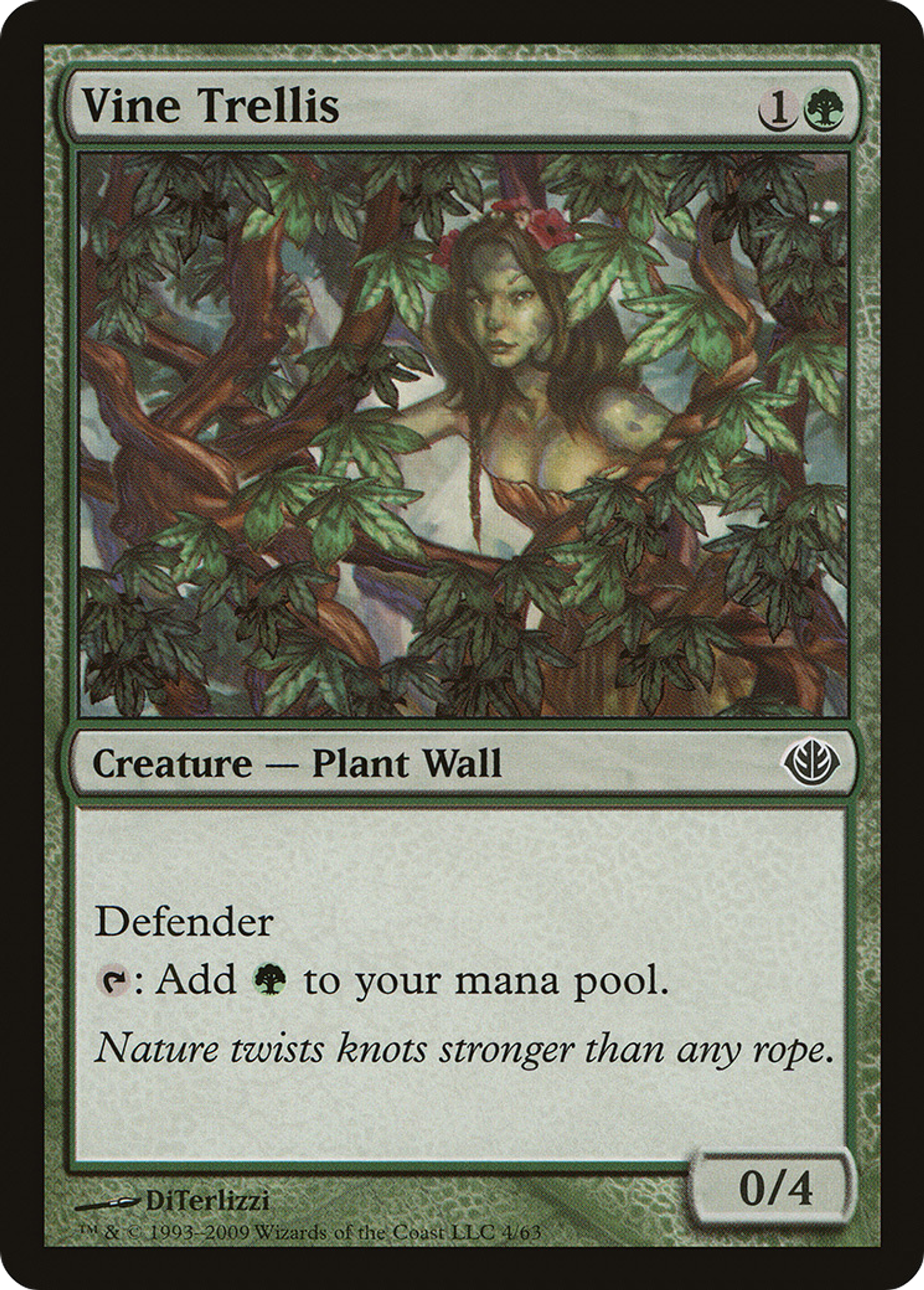 Vine Trellis — Duel Decks: Garruk vs. Liliana — Magic: The Gathering