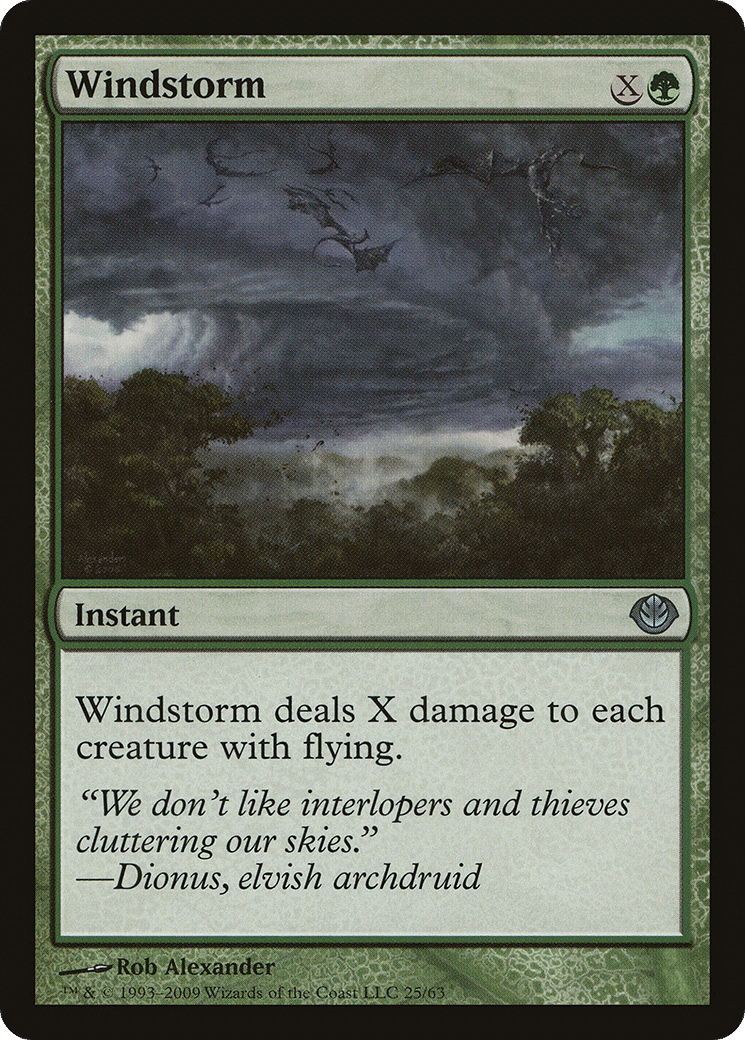 Windstorm — Duel Decks: Garruk vs. Liliana — Magic: The Gathering
