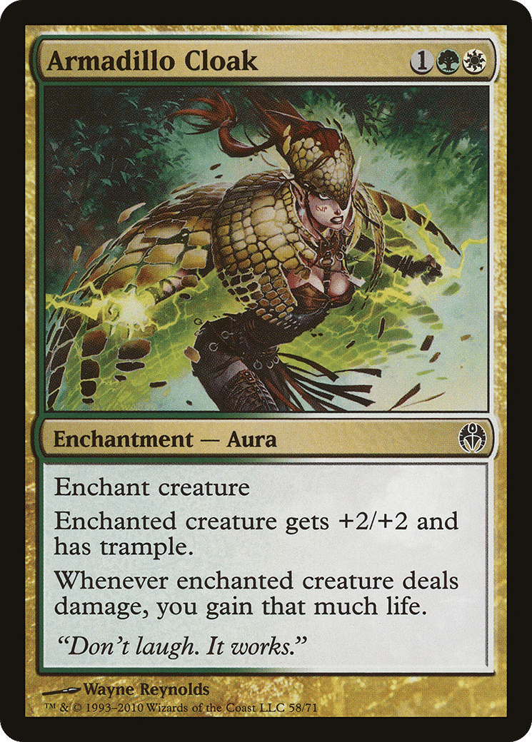 Cape de tatou — Duel Decks: Phyrexia vs. the Coalition — Magic: The Gathering