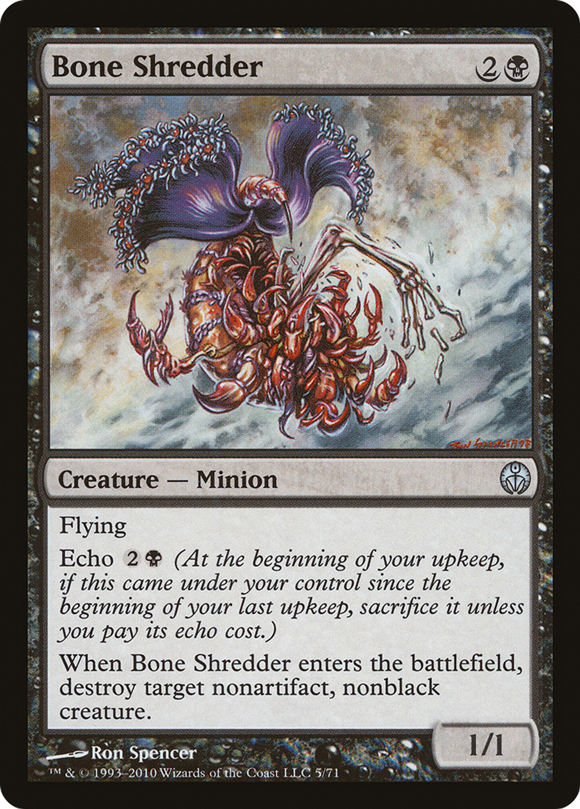 Bone Shredder — Duel Decks: Phyrexia vs. the Coalition — Magic: The Gathering