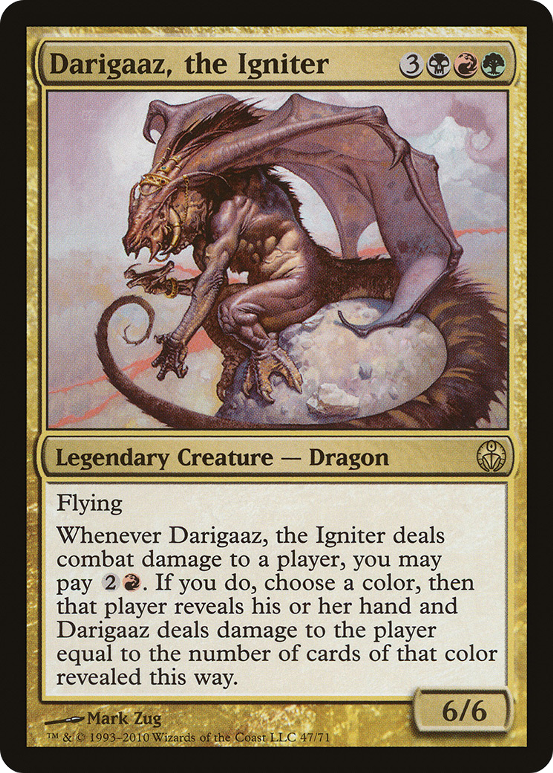 Darigaaz, the Igniter — Duel Decks: Phyrexia vs. the Coalition — Magic: The Gathering