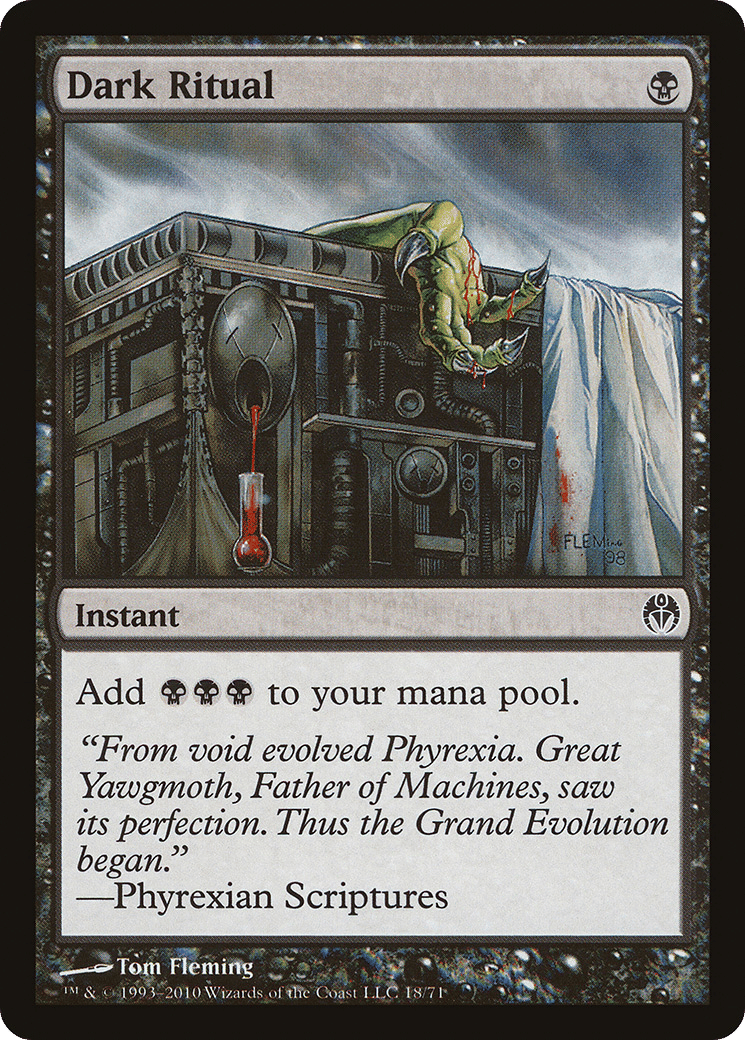 Dark Ritual — Duel Decks: Phyrexia vs. the Coalition — Magic: The Gathering