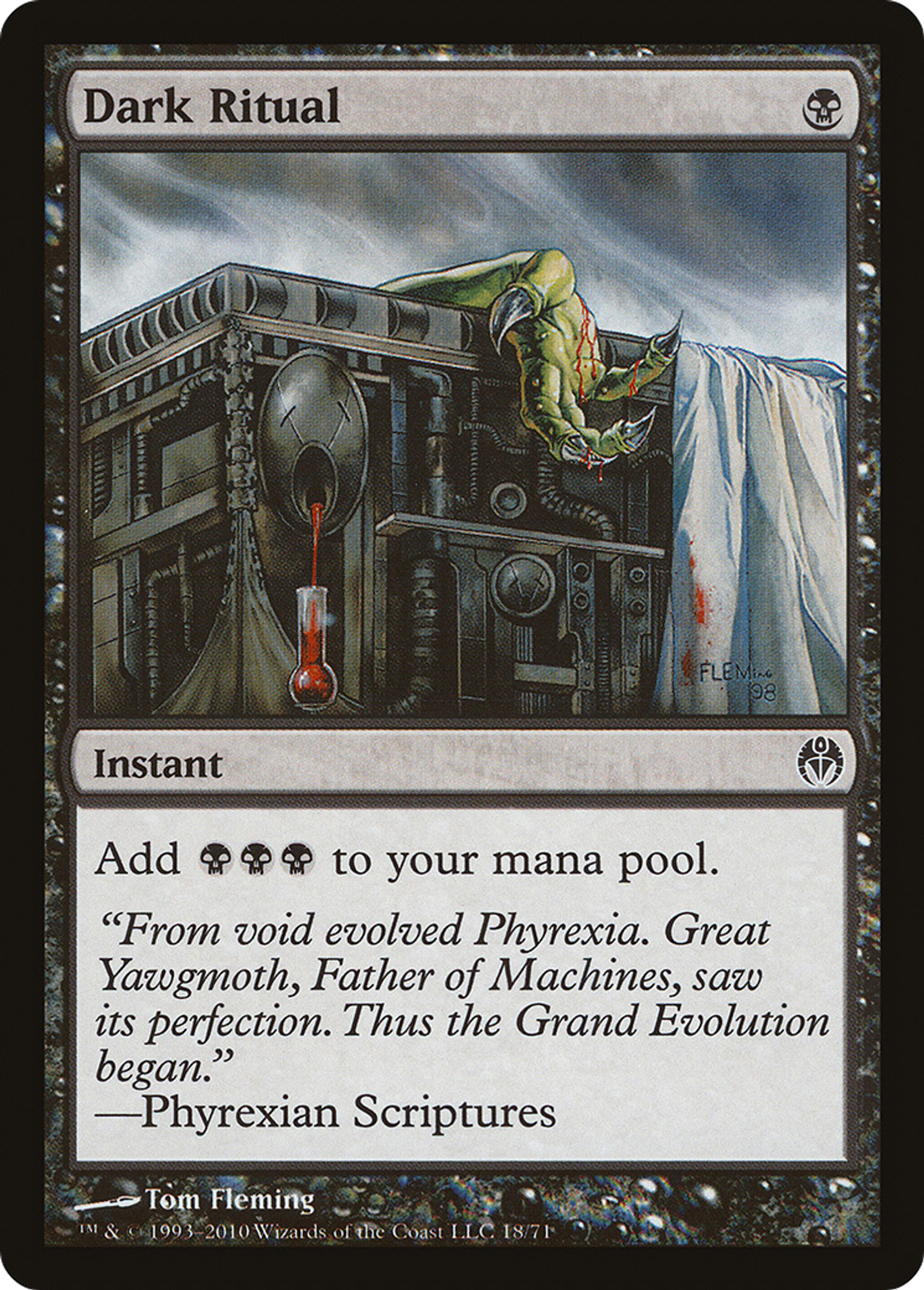 Dark Ritual — Duel Decks: Phyrexia vs. the Coalition — Magic: The Gathering