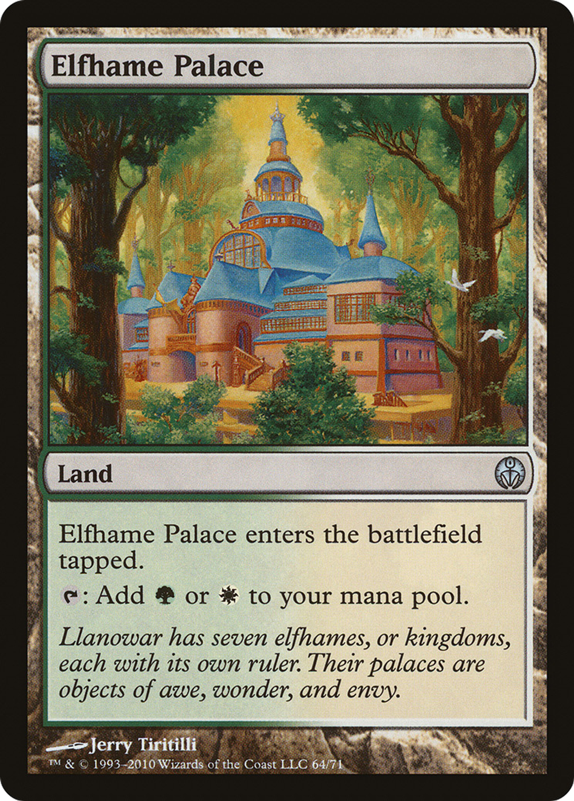 Elfhame Palace — Duel Decks: Phyrexia vs. the Coalition — Magic: The Gathering