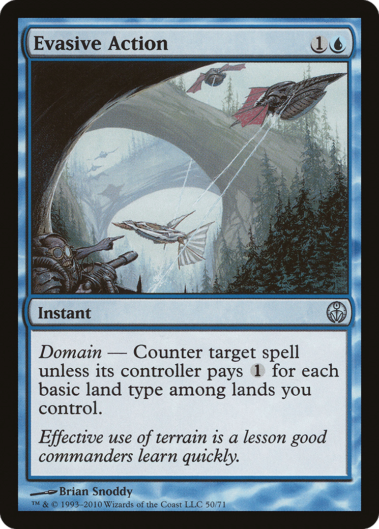 Evasive Action — Duel Decks: Phyrexia vs. the Coalition — Magic: The Gathering