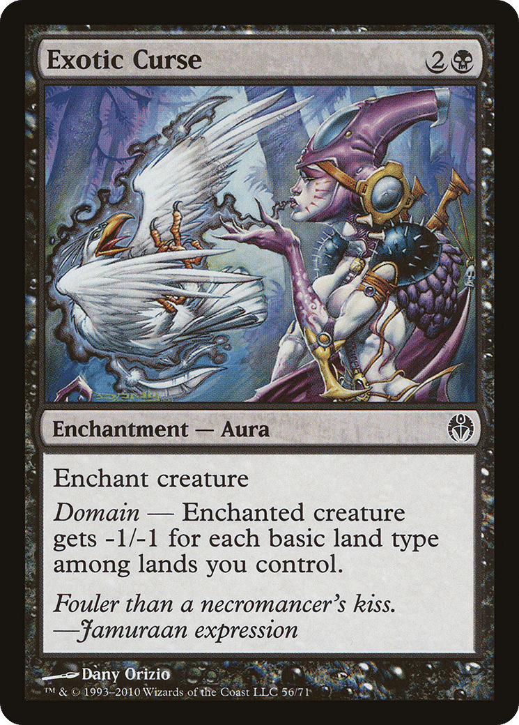 Exotic Curse — Duel Decks: Phyrexia vs. the Coalition — Magic: The Gathering