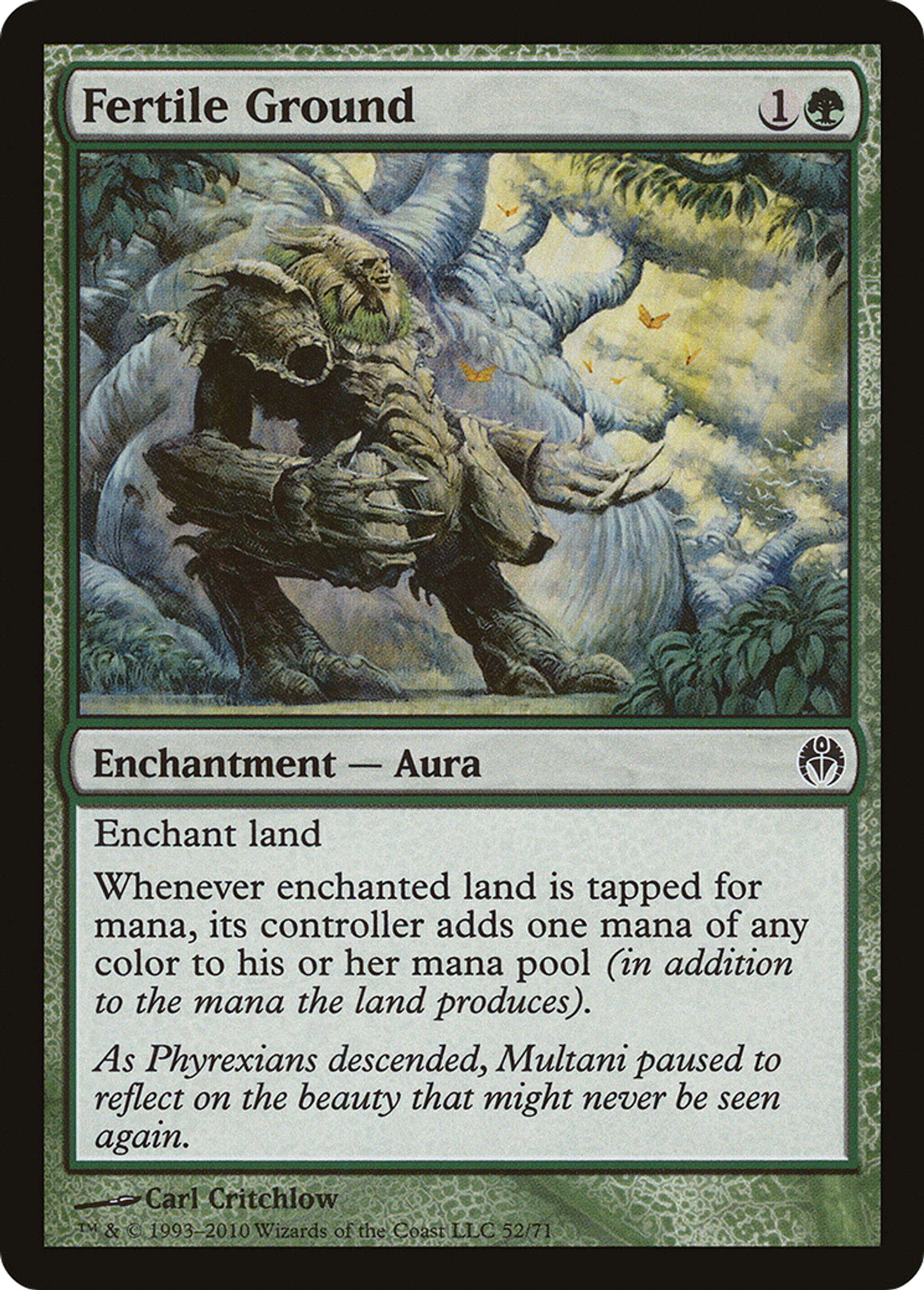 Fertile Ground — Duel Decks: Phyrexia vs. the Coalition — Magic: The Gathering