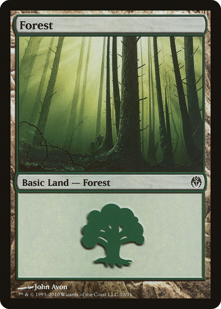 Forest — Duel Decks: Phyrexia vs. the Coalition — Magic: The Gathering