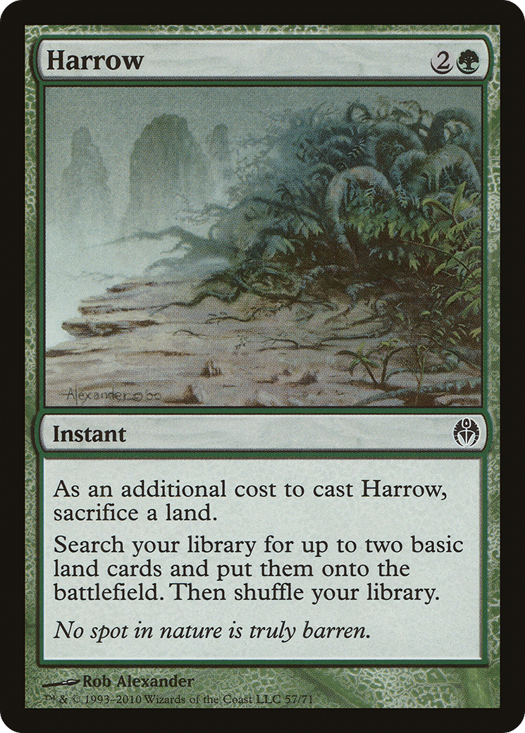 Harrow — Duel Decks: Phyrexia vs. the Coalition — Magic: The Gathering