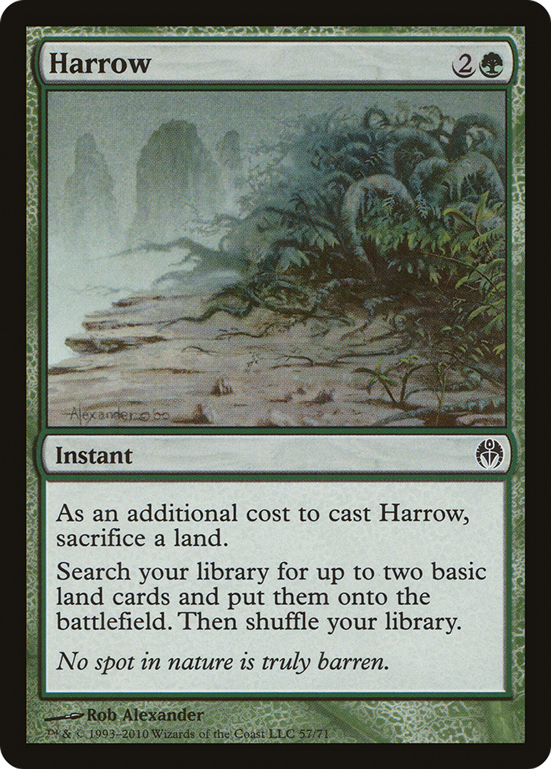 Harrow — Duel Decks: Phyrexia vs. the Coalition — Magic: The Gathering