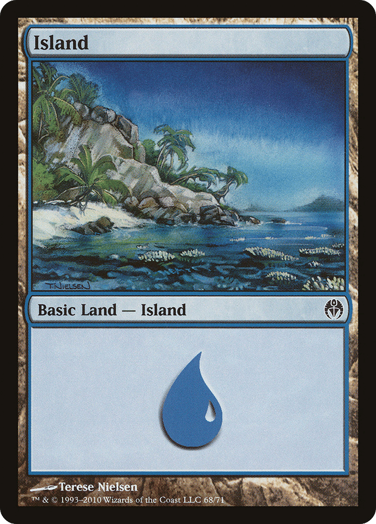 Île — Duel Decks: Phyrexia vs. the Coalition — Magic: The Gathering