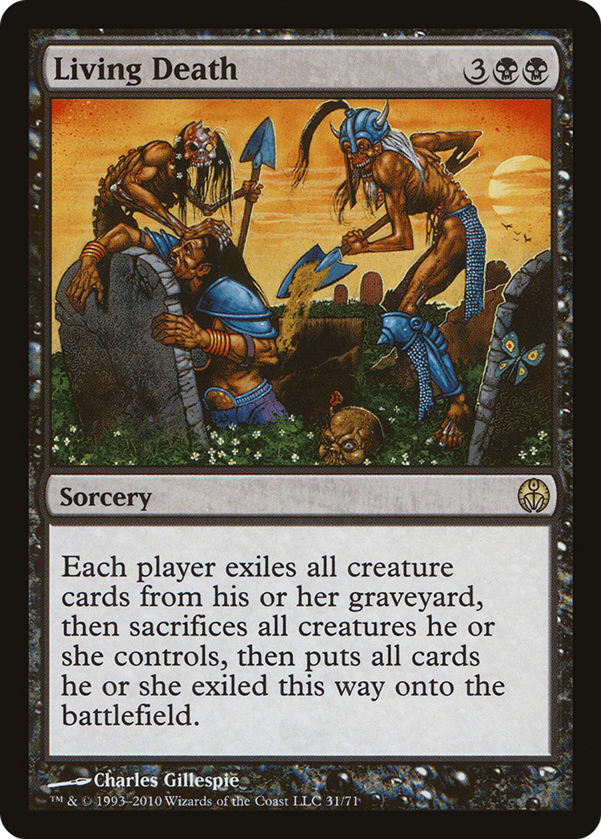 Living Death — Duel Decks: Phyrexia vs. the Coalition — Magic: The Gathering