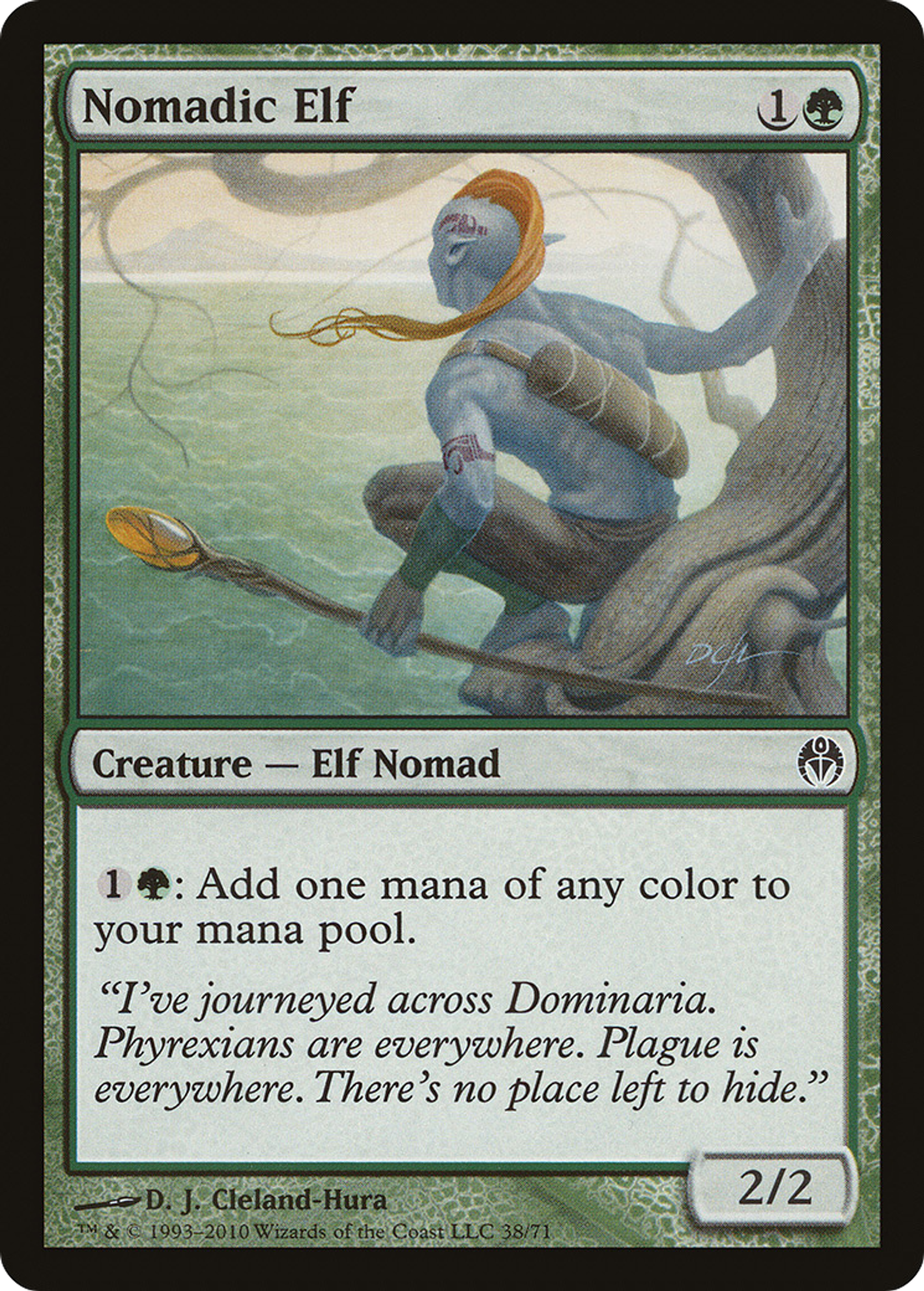Nomadic Elf — Duel Decks: Phyrexia vs. the Coalition — Magic: The Gathering