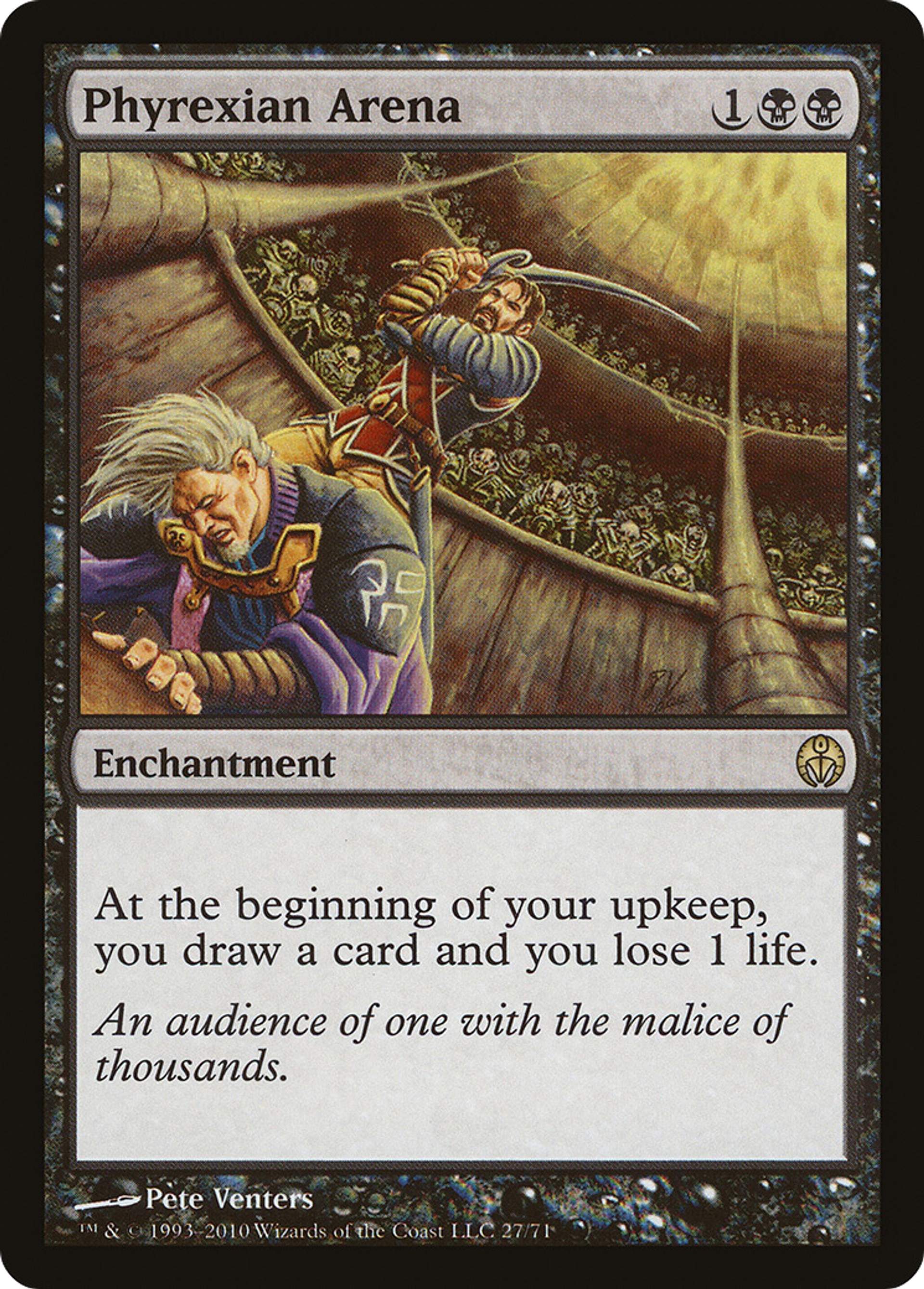 Phyrexian Arena — Duel Decks: Phyrexia vs. the Coalition — Magic: The Gathering