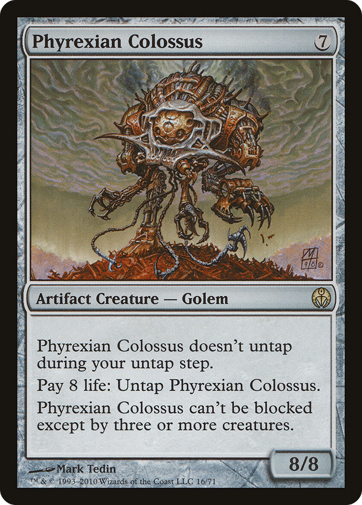 Phyrexian Colossus — Duel Decks: Phyrexia vs. the Coalition — Magic: The Gathering