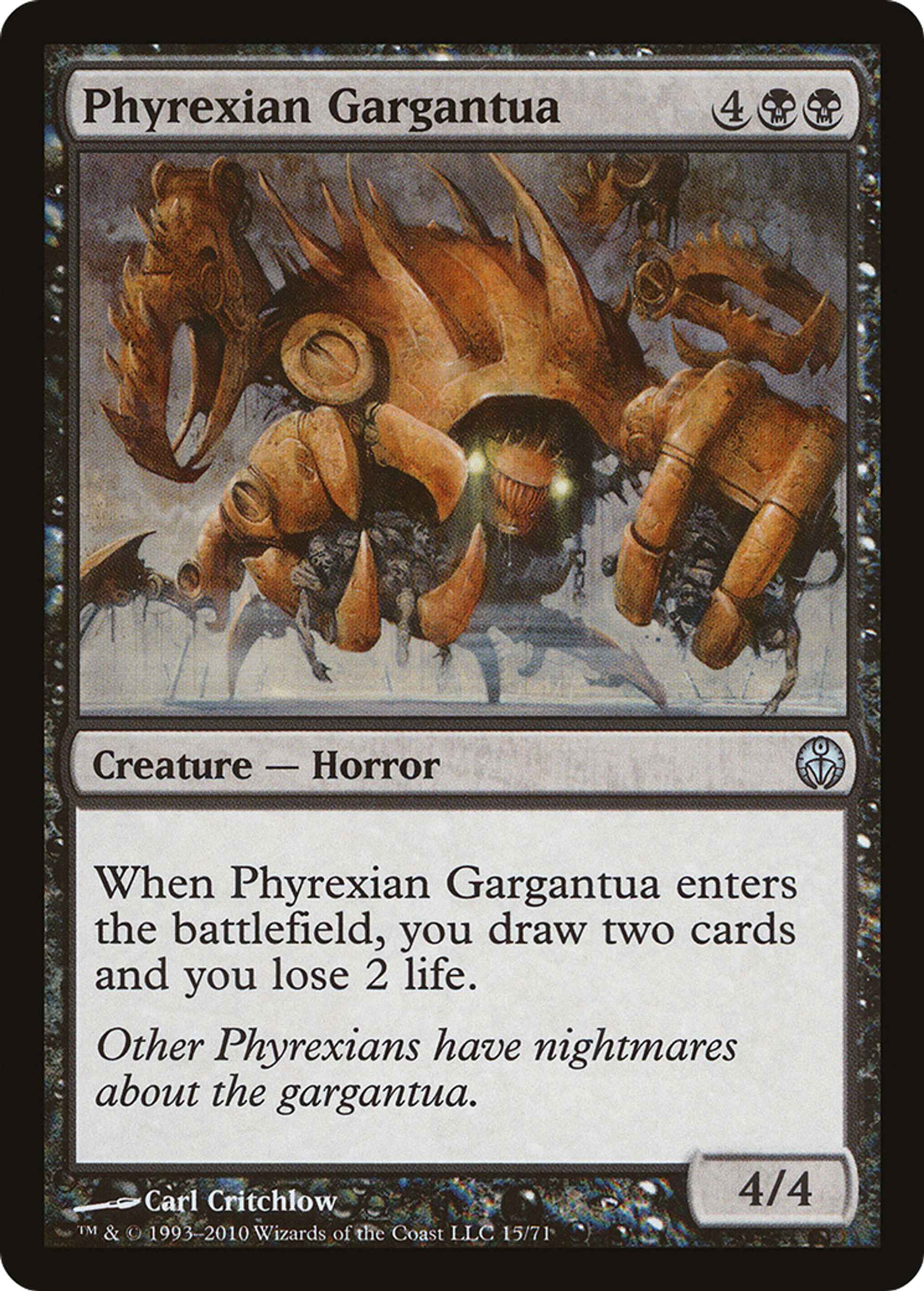 Phyrexian Gargantua — Duel Decks: Phyrexia vs. the Coalition — Magic: The Gathering