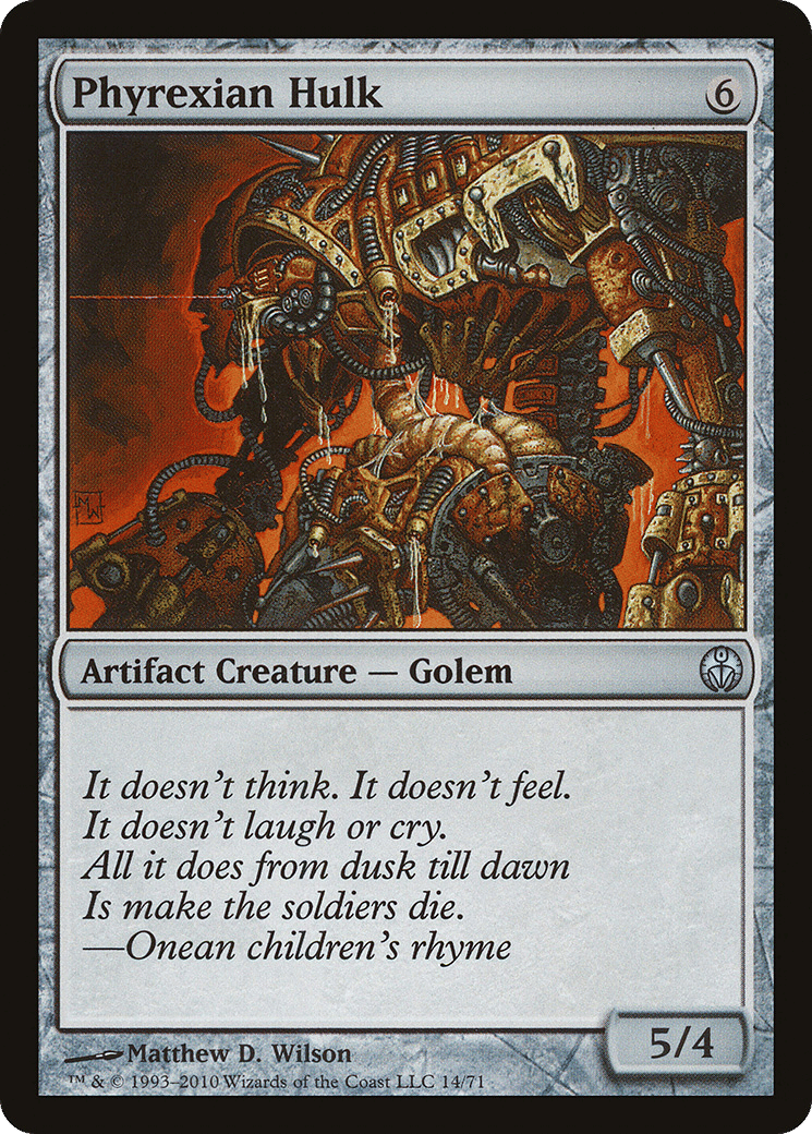 Phyrexian Hulk — Duel Decks: Phyrexia vs. the Coalition — Magic: The Gathering
