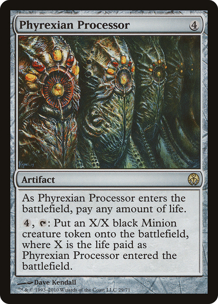 Phyrexian Processor — Duel Decks: Phyrexia vs. the Coalition — Magic: The Gathering