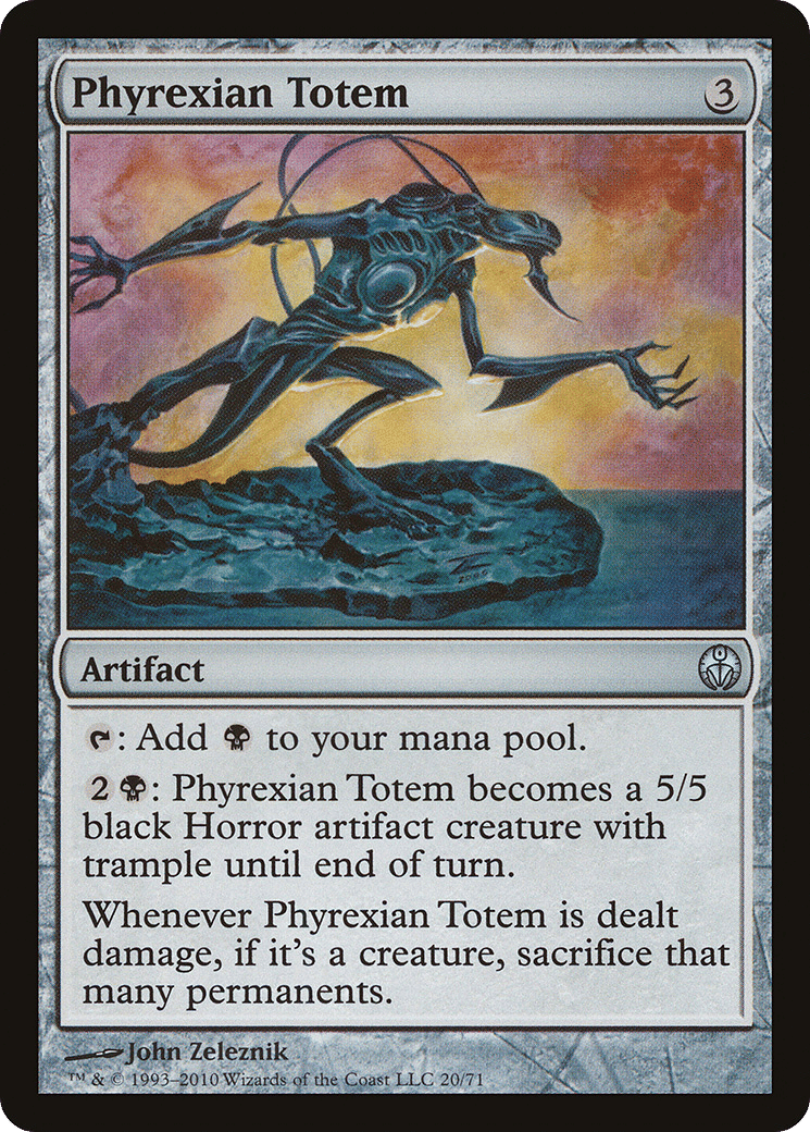 Phyrexian Totem — Duel Decks: Phyrexia vs. the Coalition — Magic: The Gathering