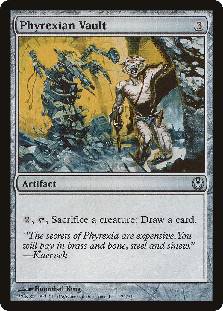 Phyrexian Vault — Duel Decks: Phyrexia vs. the Coalition — Magic: The Gathering