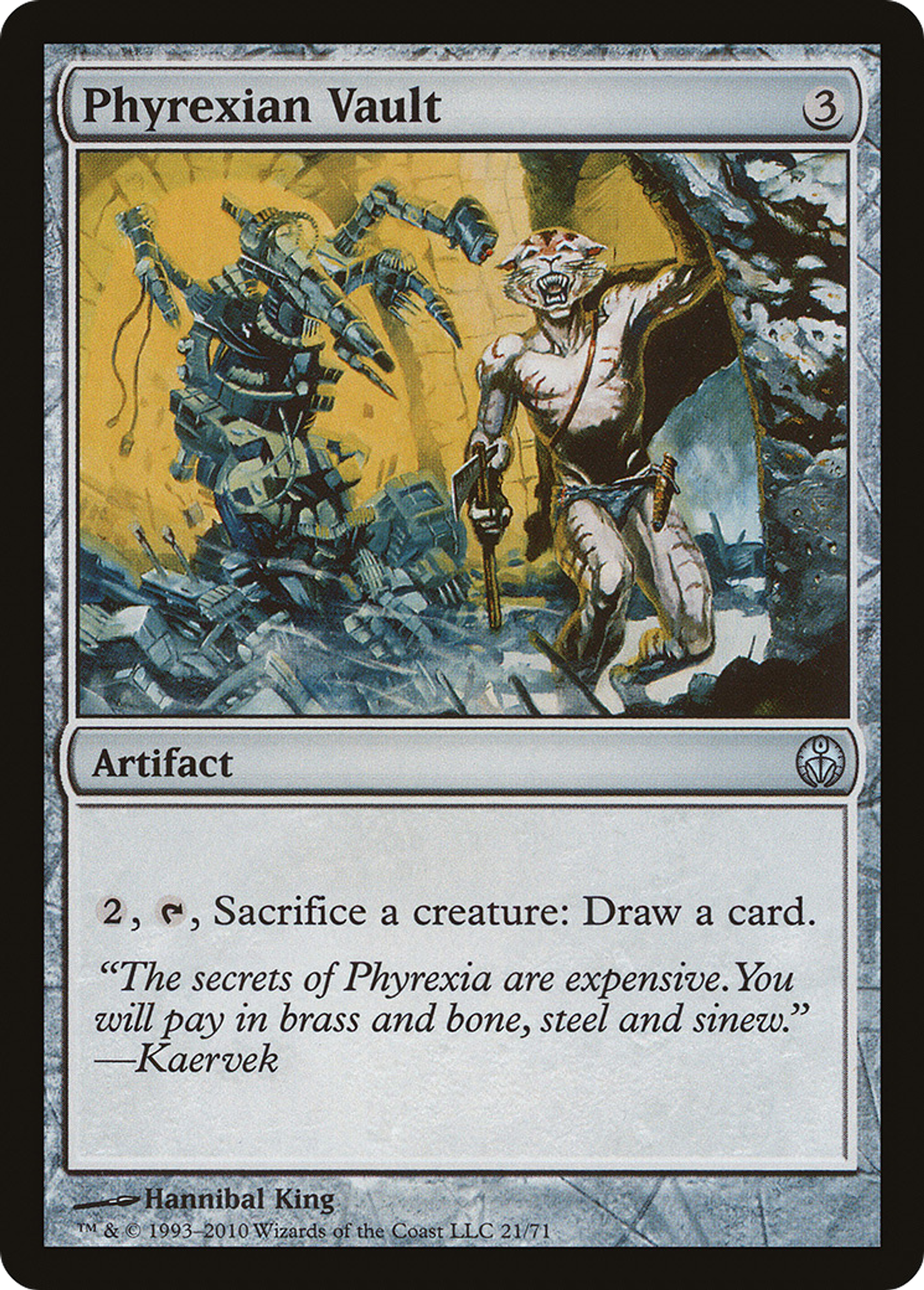 Phyrexian Vault — Duel Decks: Phyrexia vs. the Coalition — Magic: The Gathering
