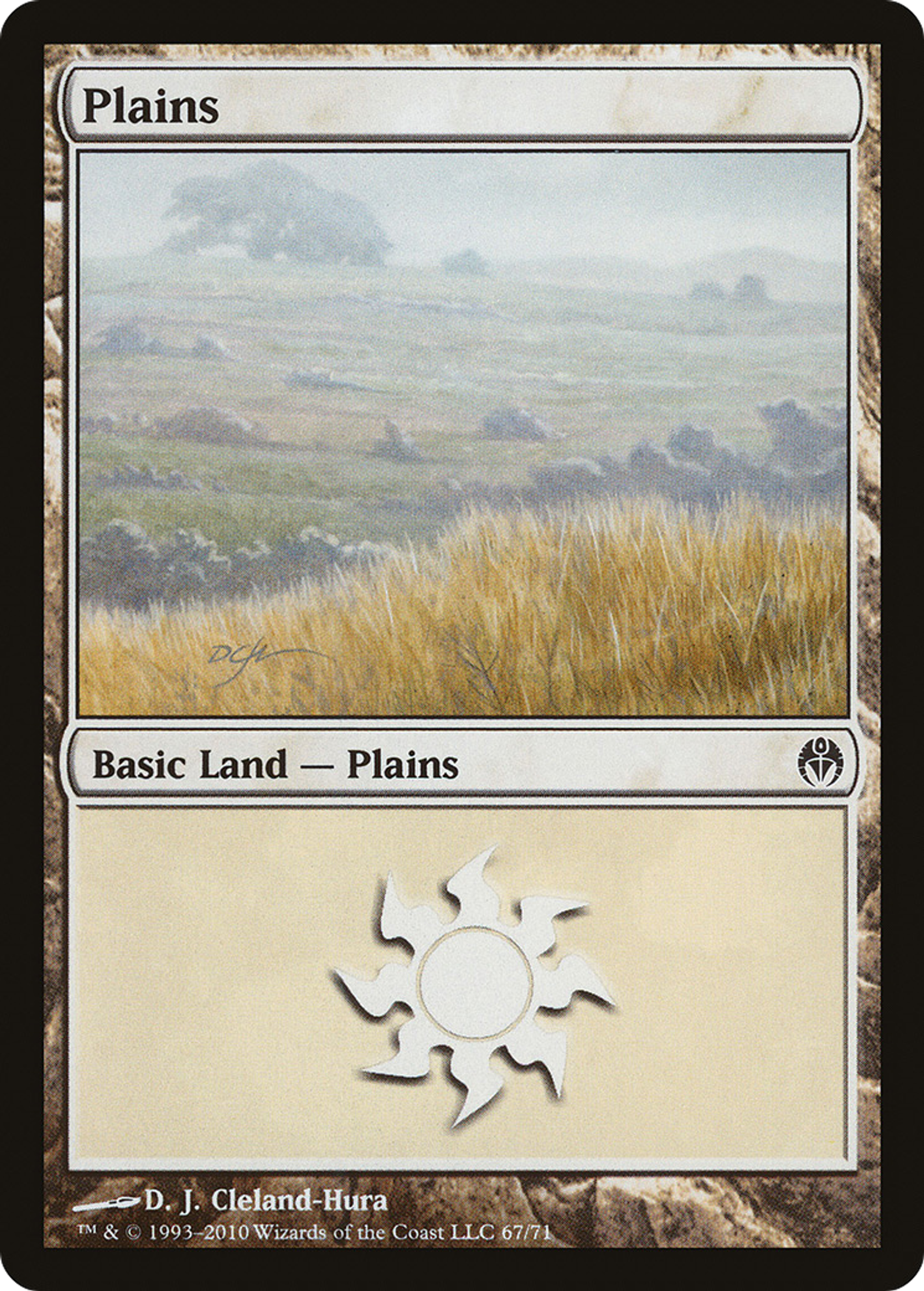 Plains — Duel Decks: Phyrexia vs. the Coalition — Magic: The Gathering
