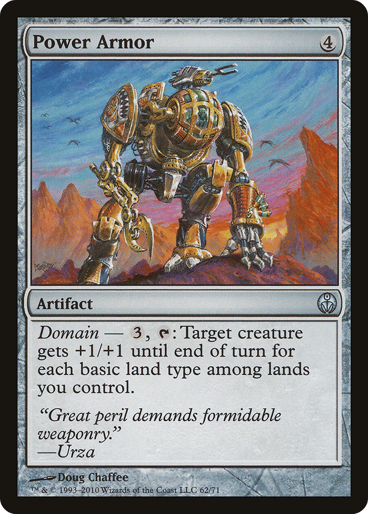 Power Armor — Duel Decks: Phyrexia vs. the Coalition — Magic: The Gathering