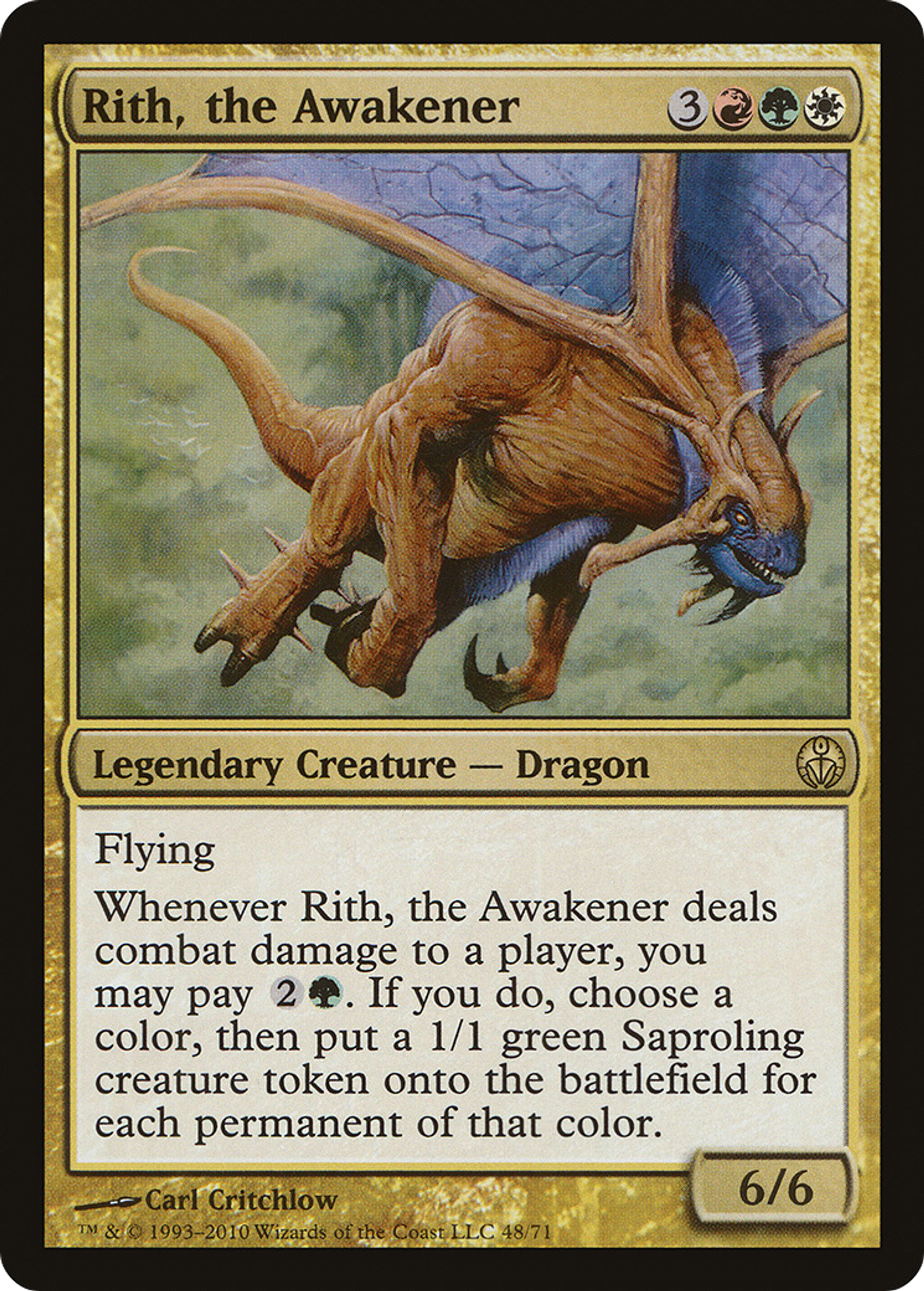 Rith, the Awakener — Duel Decks: Phyrexia vs. the Coalition — Magic: The Gathering