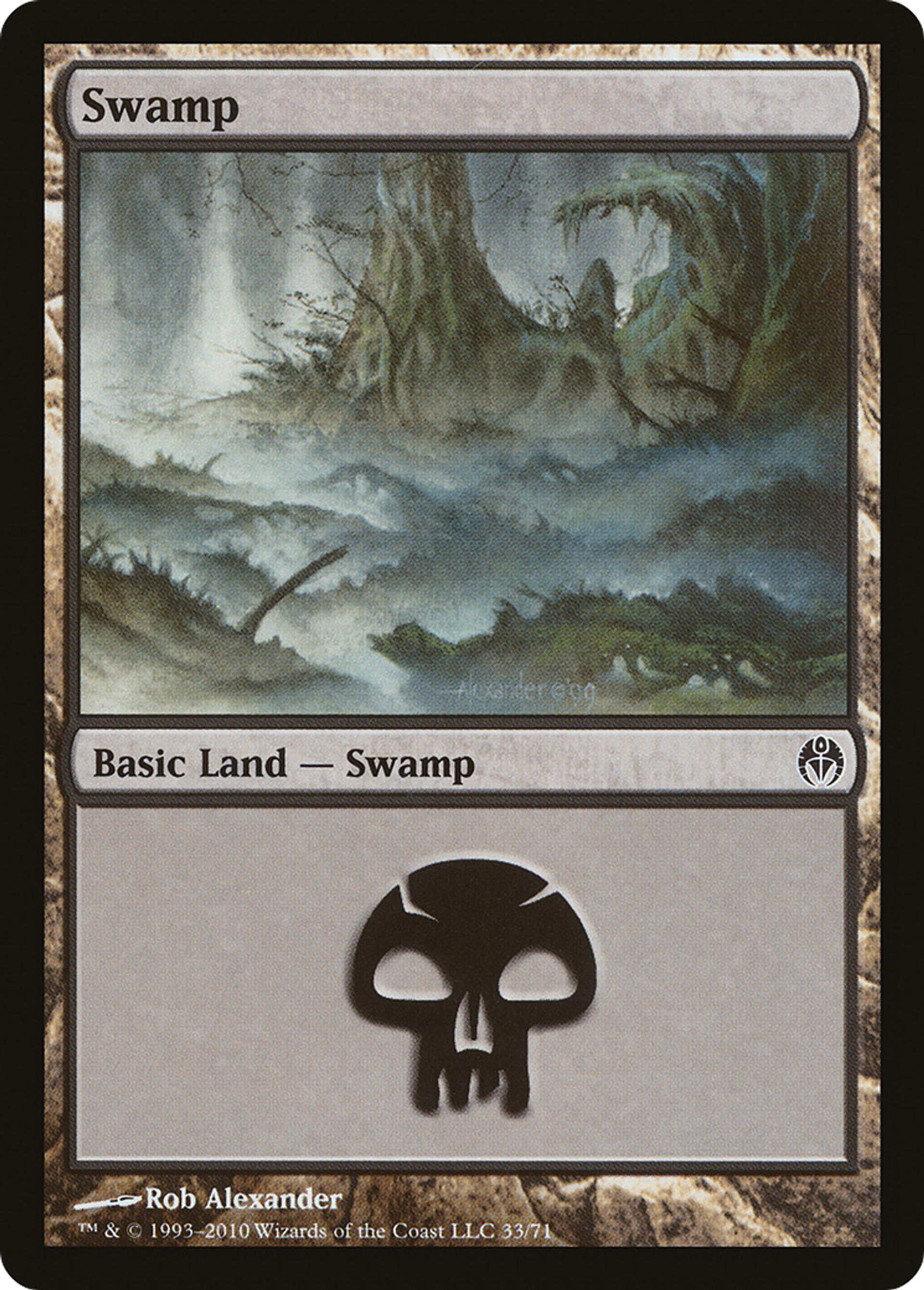 Swamp — Duel Decks: Phyrexia vs. the Coalition — Magic: The Gathering