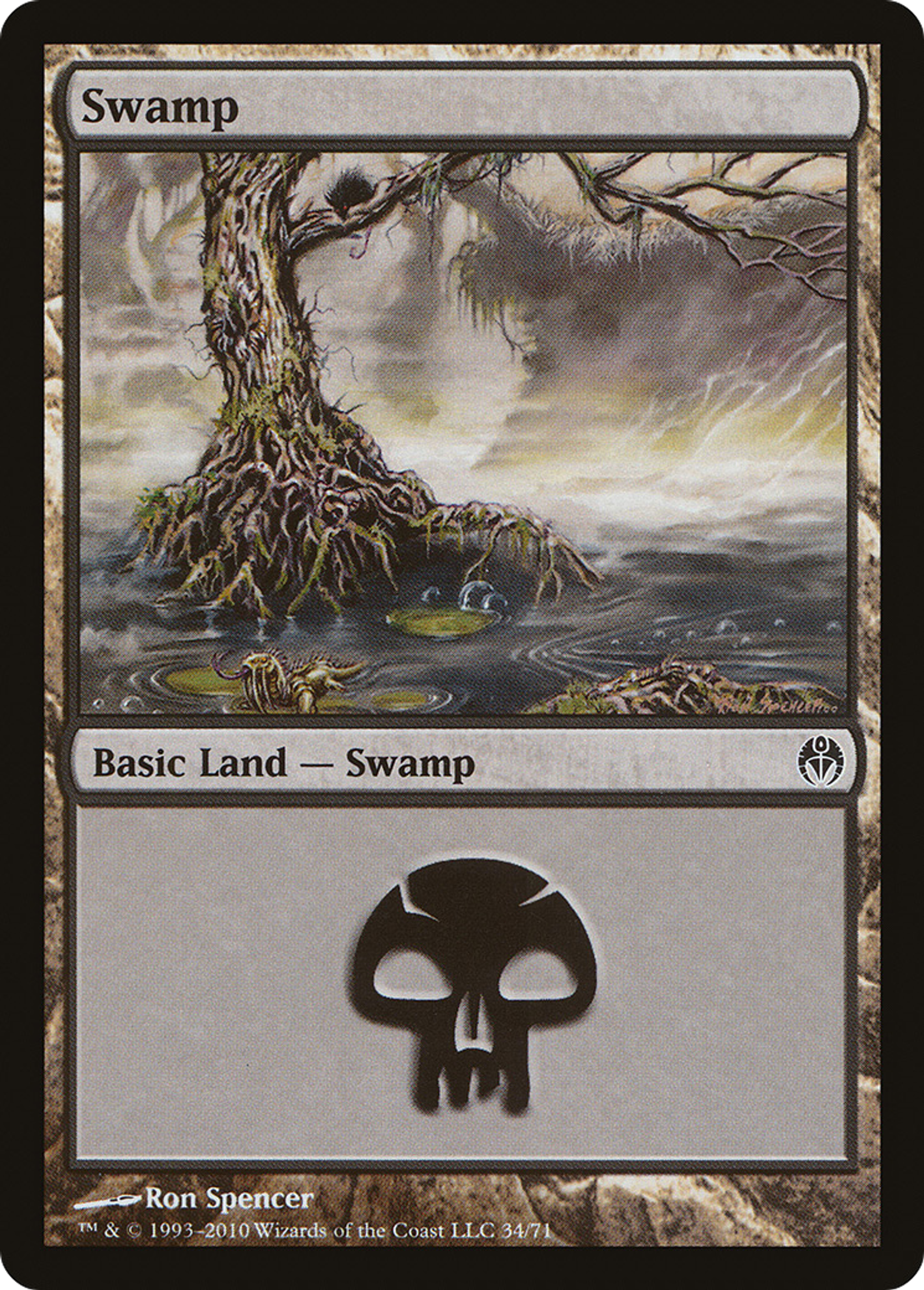 Swamp — Duel Decks: Phyrexia vs. the Coalition — Magic: The Gathering